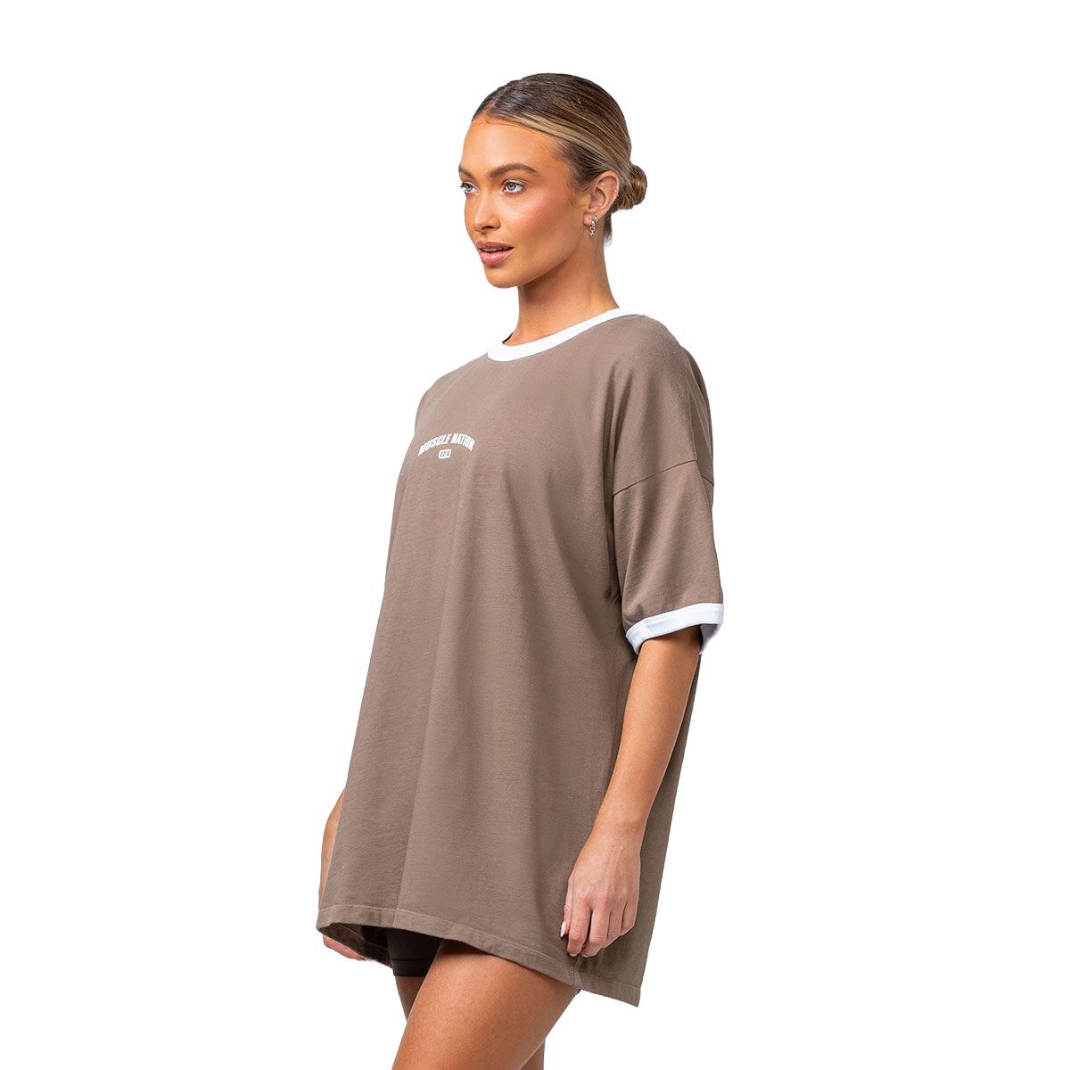 Muscle Nation Womens Refresh Oversized Tee