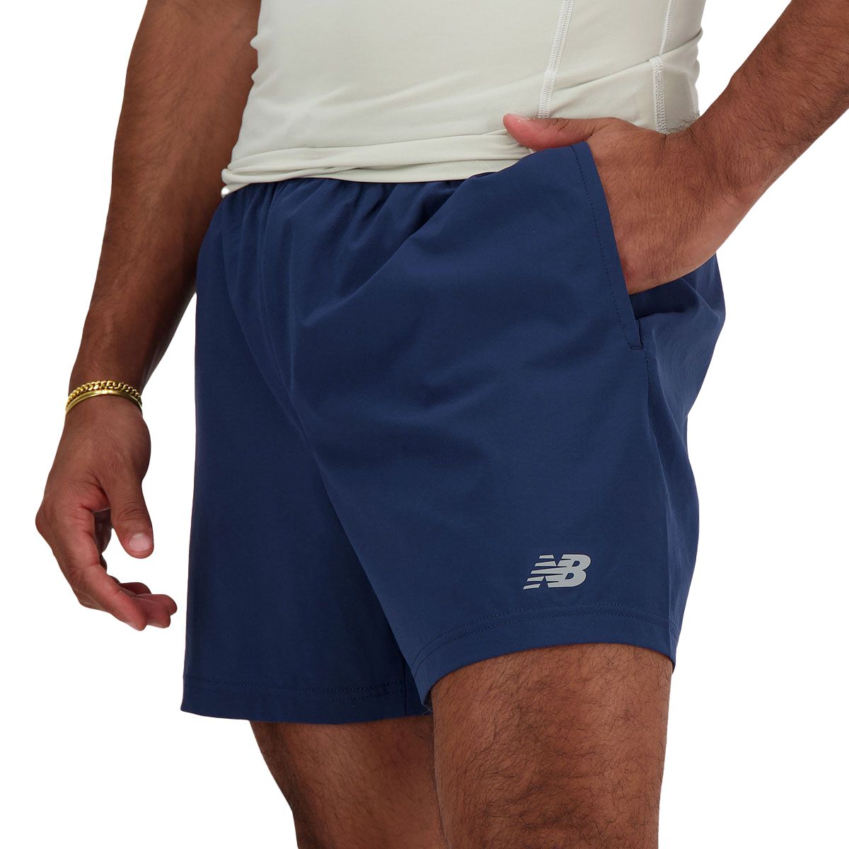 New Balance Mens Sport Essentials 5 Inch Shorts