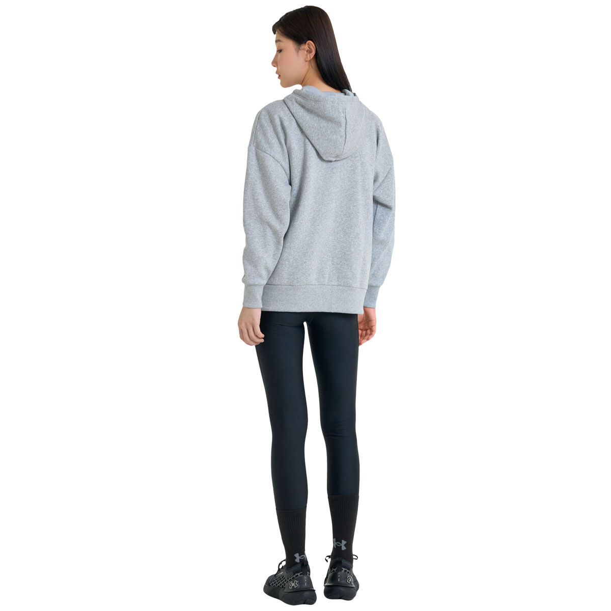Under Armour Womens Rival Fleece Oversized Pullover Hoodie