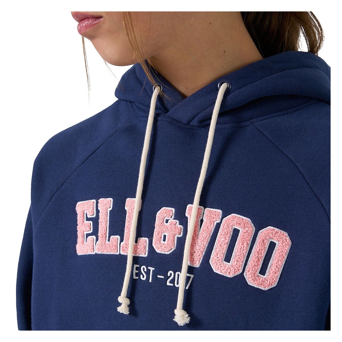 Ell/Voo Junior Mae Fleece Pullover Hoodie