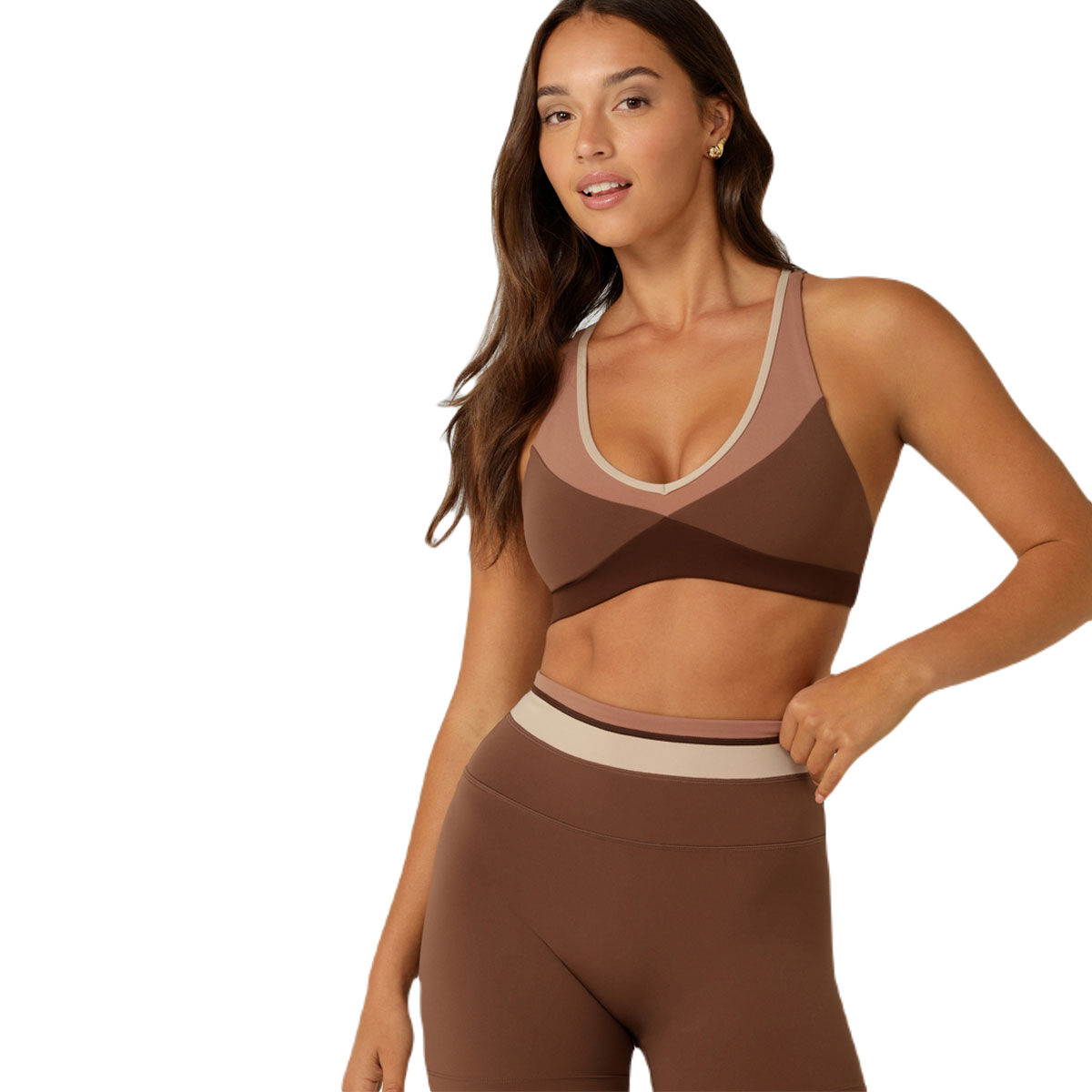 Lorna Jane Womens Tone On Tone Sports Bra