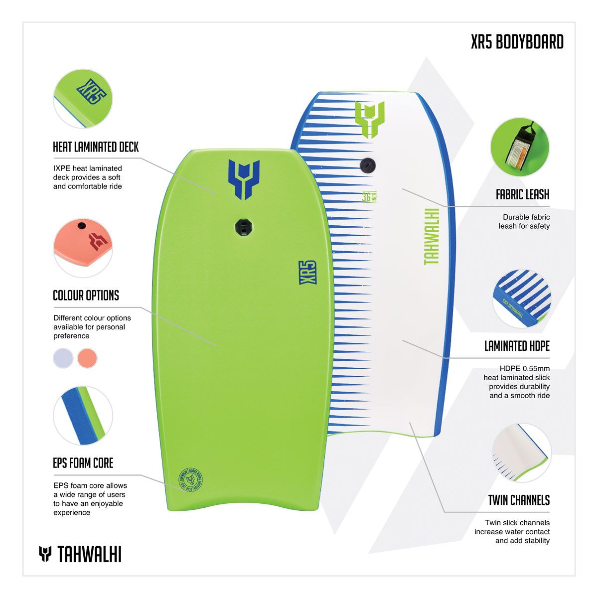 Tahwalhi XR5 Bodyboard