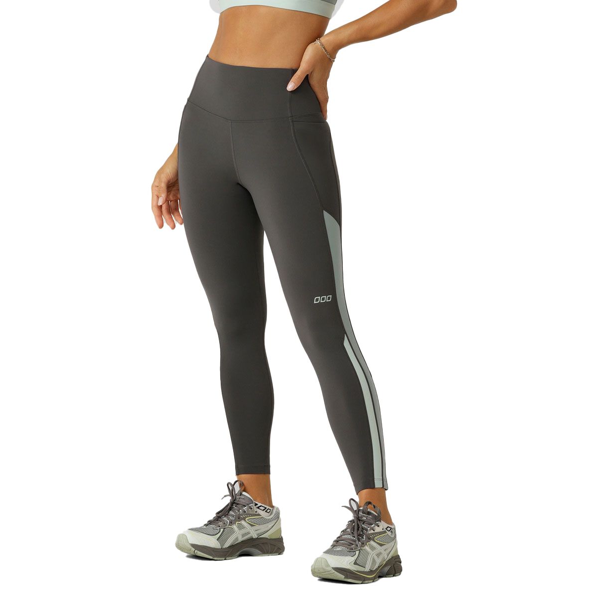 Lorna Jane Womens Trailblazer Ankle Biter Tights