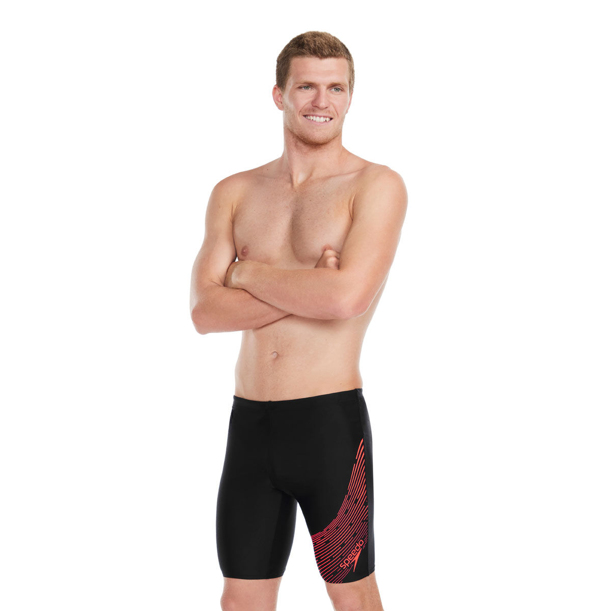 Speedo Mens Medley Logo Jammer