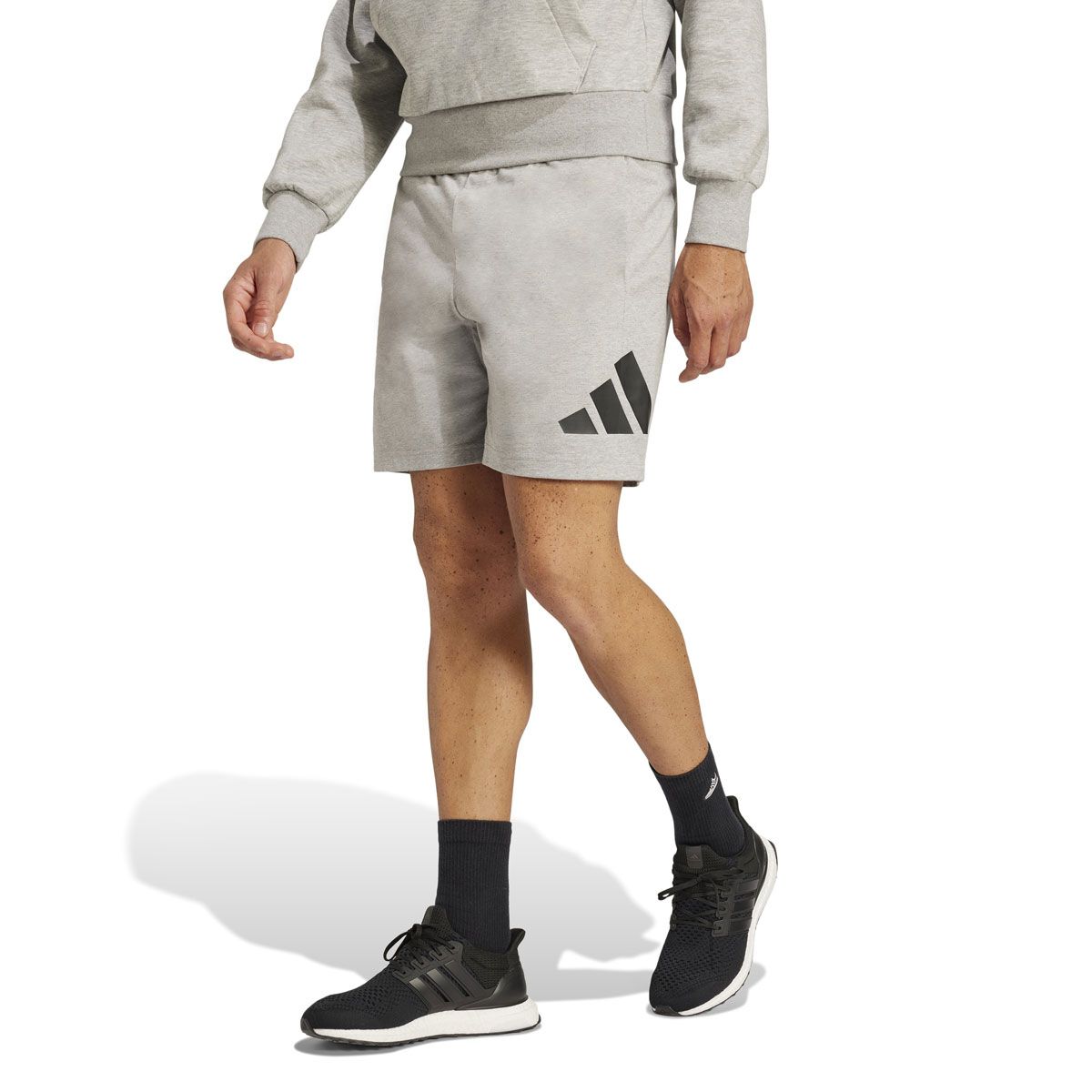adidas Mens Big Logo Single Jersey Shorts