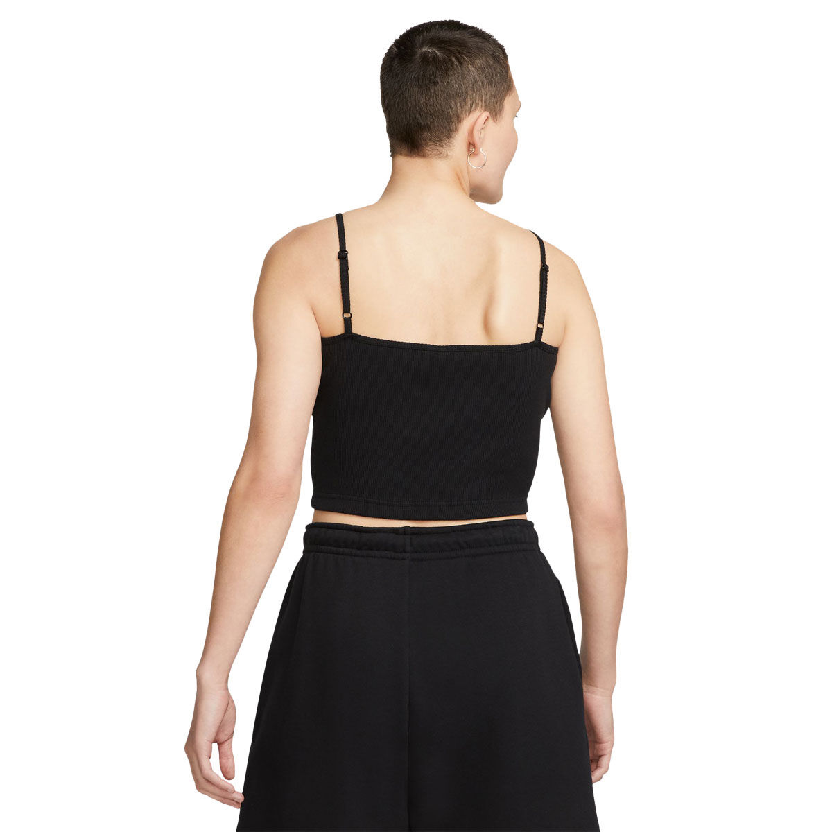 Nike Womens Sportswear Essentials Ribbed Crop Top