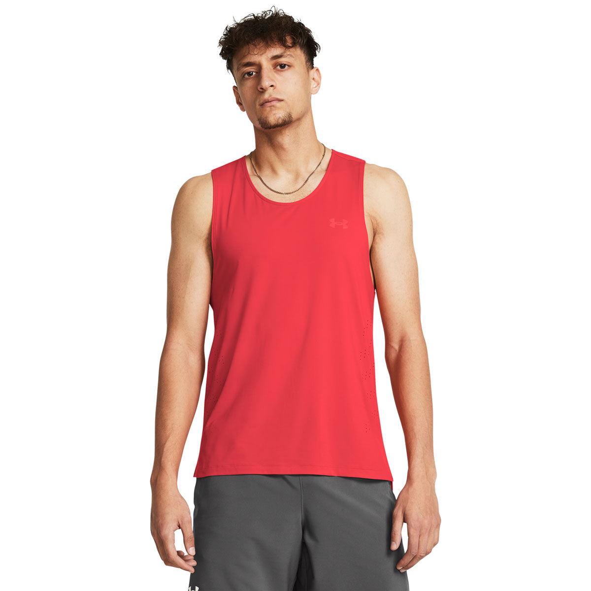 Under Armour Mens UA Launch Elite Printed Tank