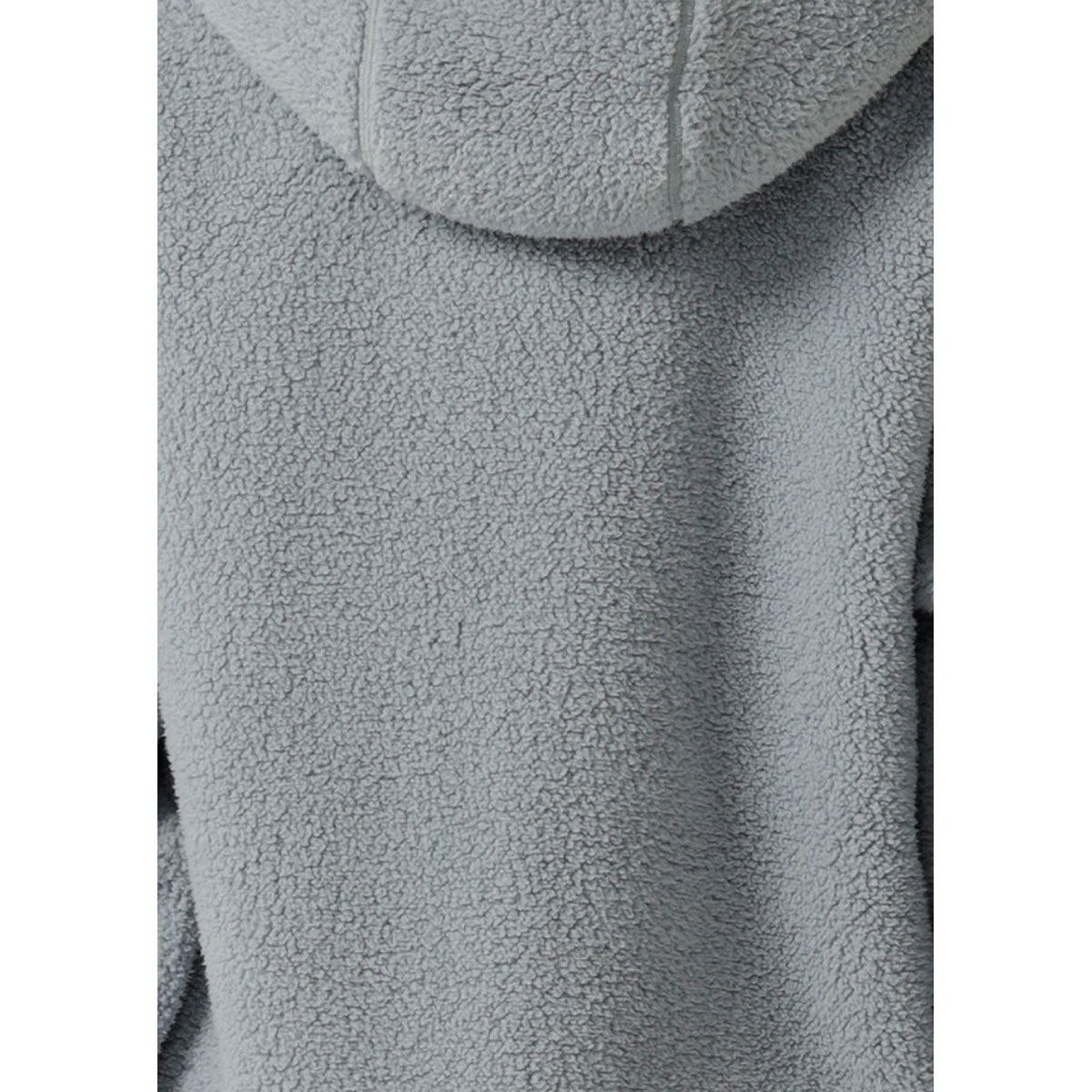 Lorna Jane Womens Teddy Fleece Zip Thru Full Zip Hoodie