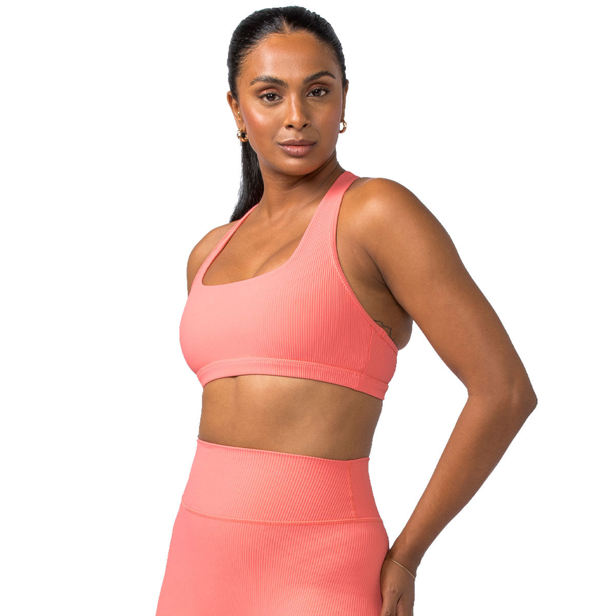 Muscle Nation Womens Flex Rib Sports Bra