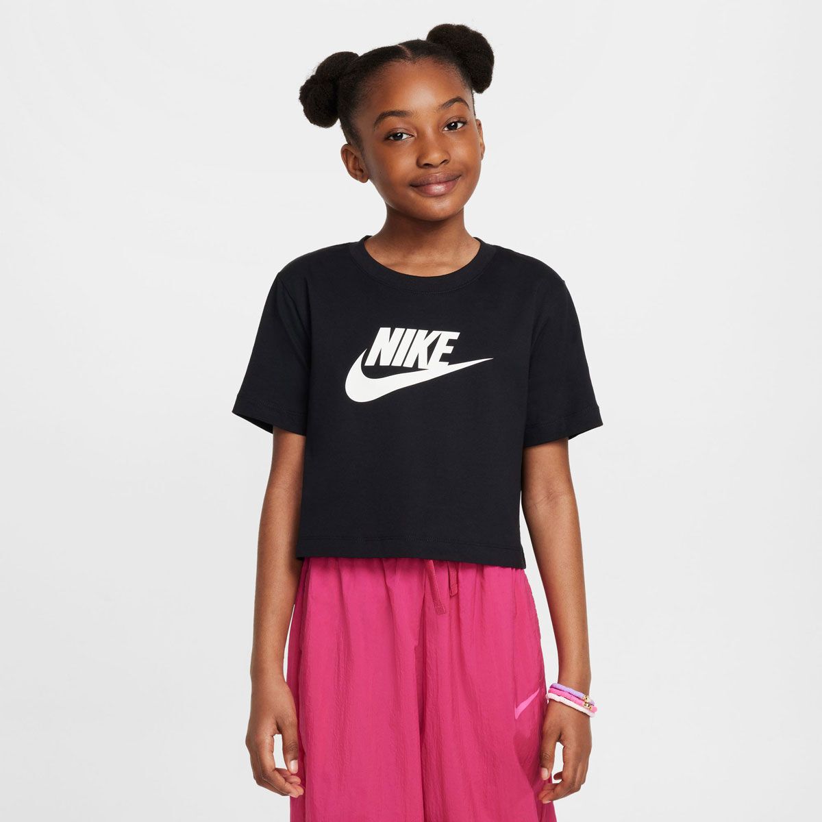 Nike Girls HBR Futura Crop Tee