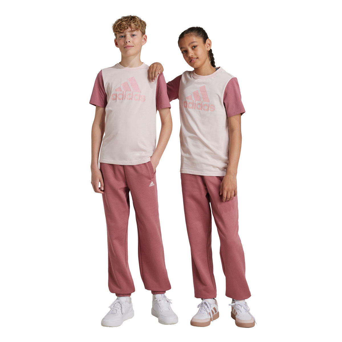 adidas Junior Feel Cozy Fleece Track Pants