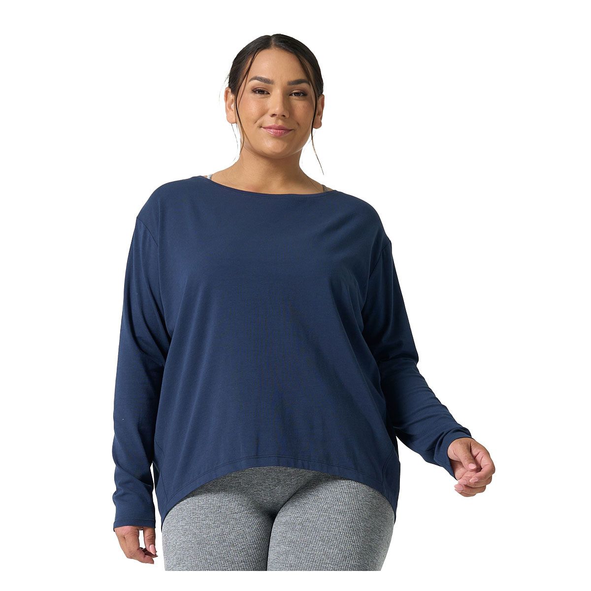 Ell/Voo Womens Juni Long Sleeve Tee