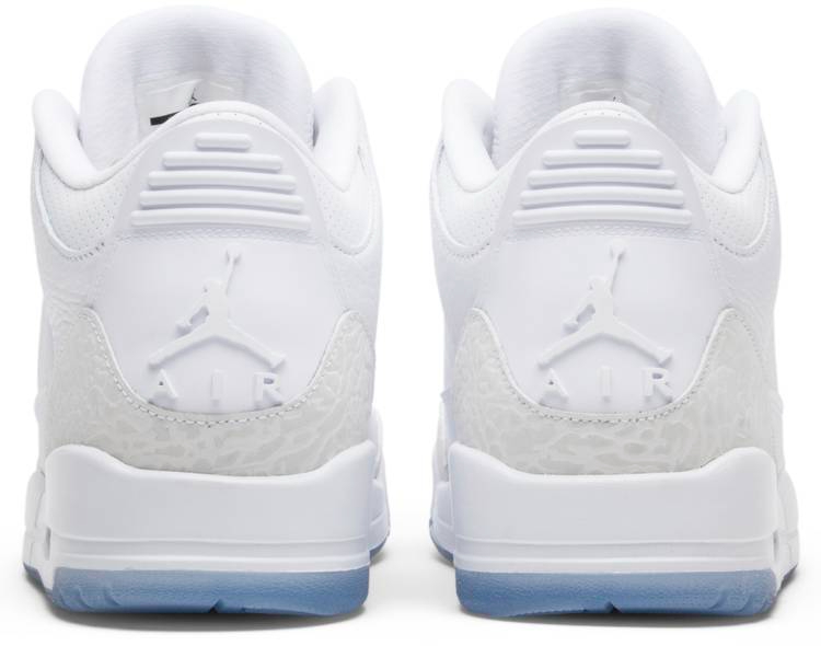 Air Jordan 3 Retro Triple White 136064-111