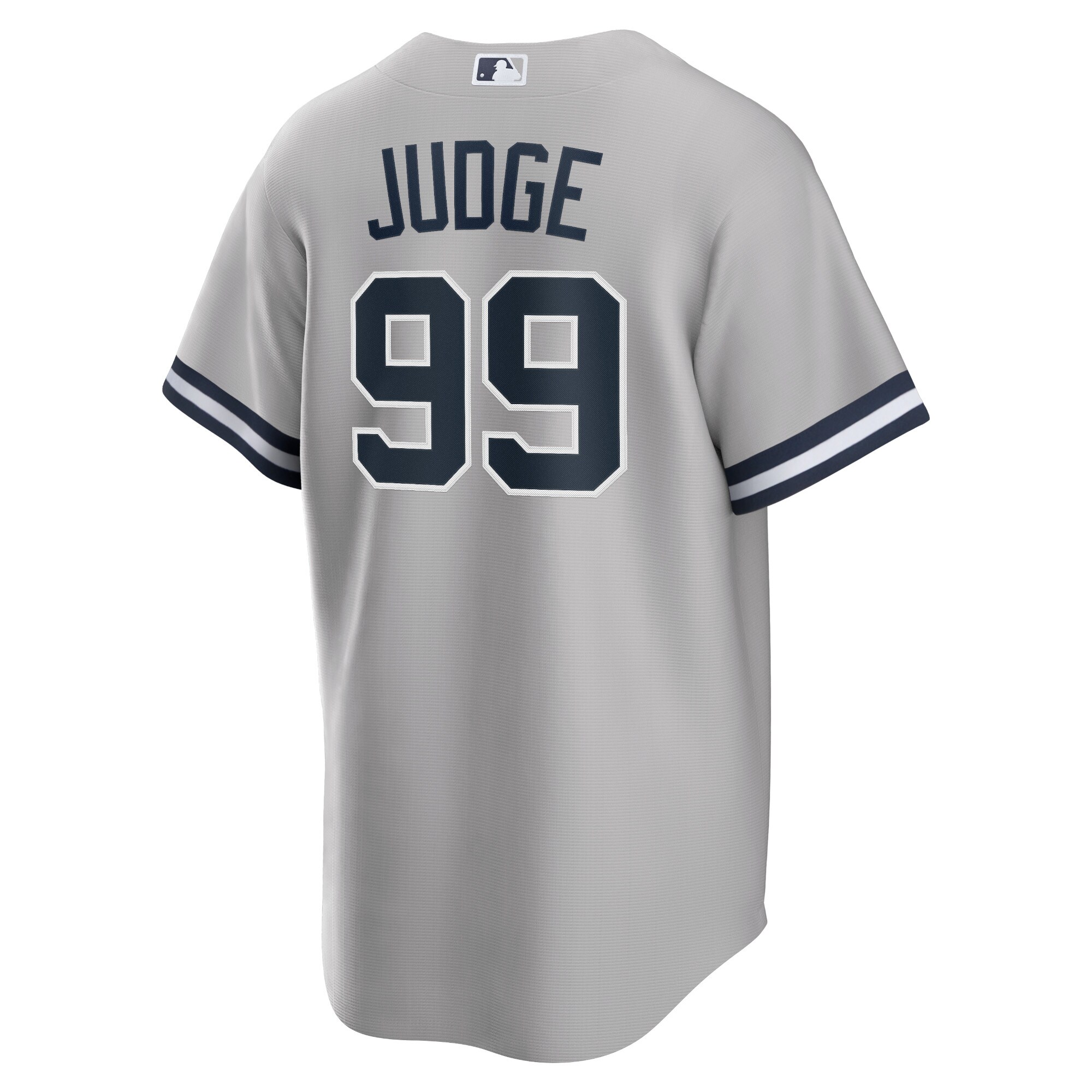 New York Yankees Aaron Judge Gray Big Tall Road Player MLB Jersey Men's