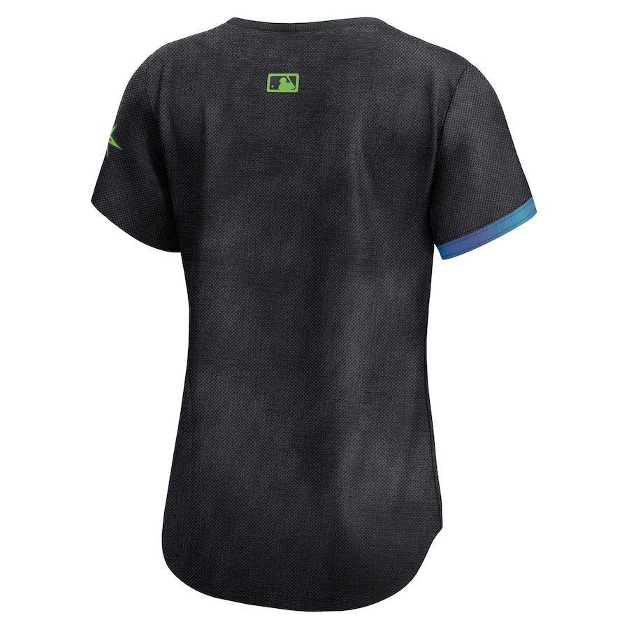Tampa Bay Rays 2024 City Connect Limited Charcoal MLB Jersey Women's