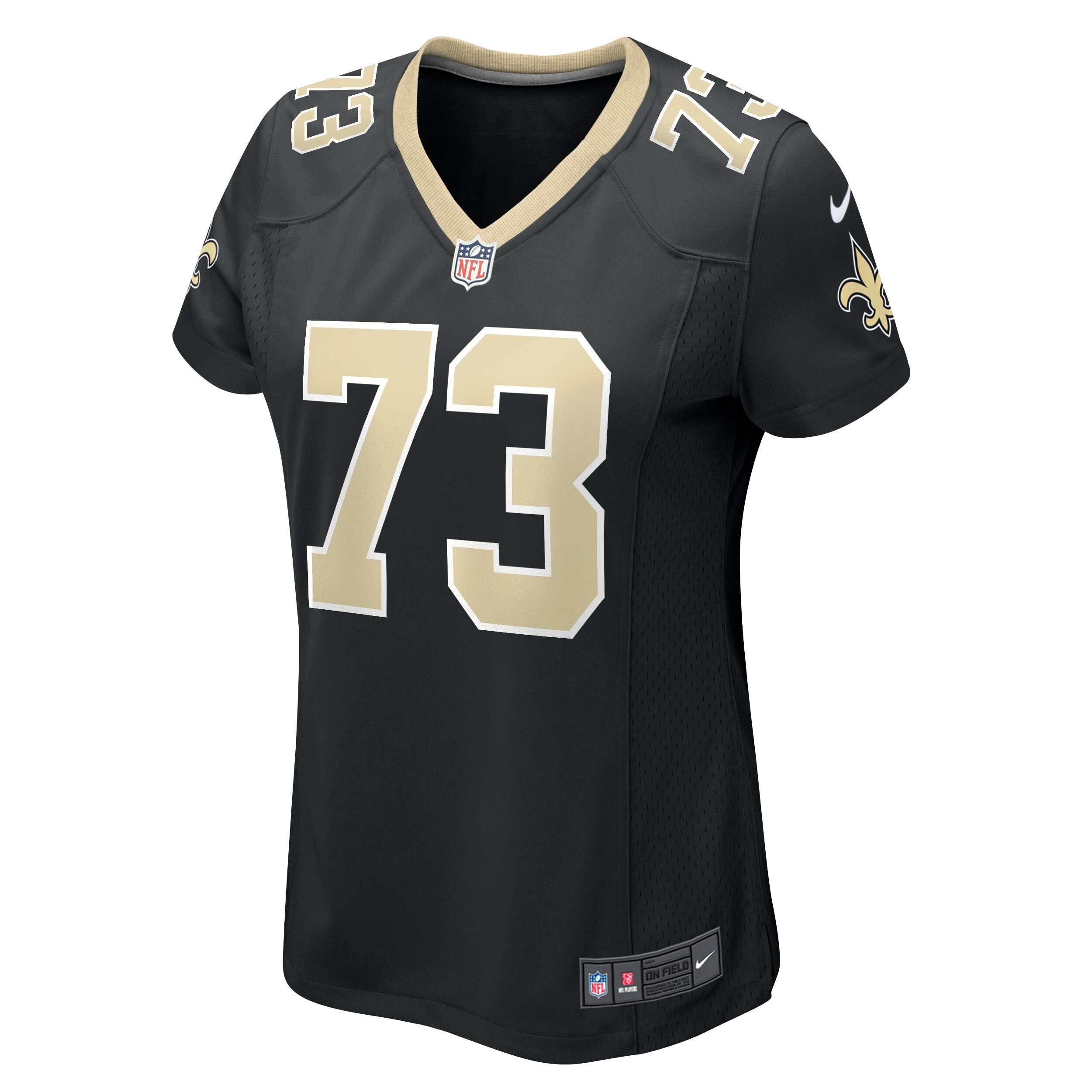 New Orleans Saints Ethan Greenidge Black Game NFL Jersey Women's