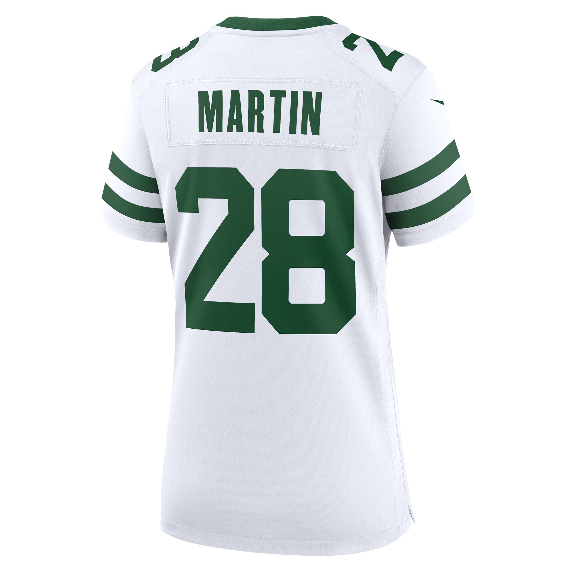 New York Jets Curtis Martin White Legacy Retired Player Game NFL Jersey Women's