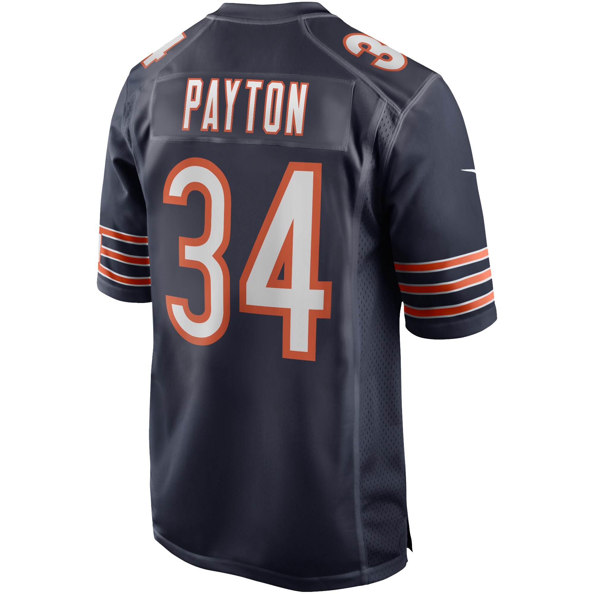 Chicago Bears Walter Payton Navy Game Retired Player NFL Jersey Men's