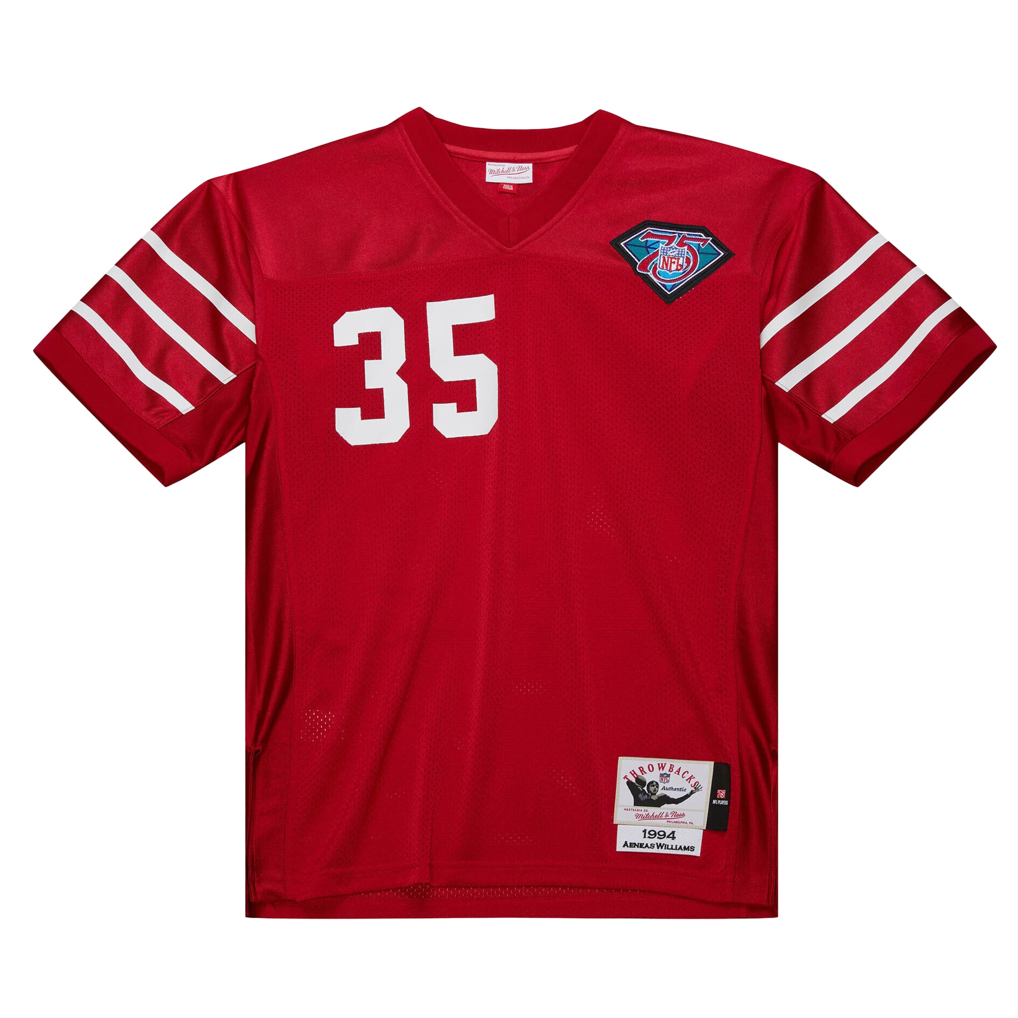 Arizona Cardinals 1994 Aeneas Williams Mitchell Ness Cardinal Throwback Retired Player NFL Jersey Men's