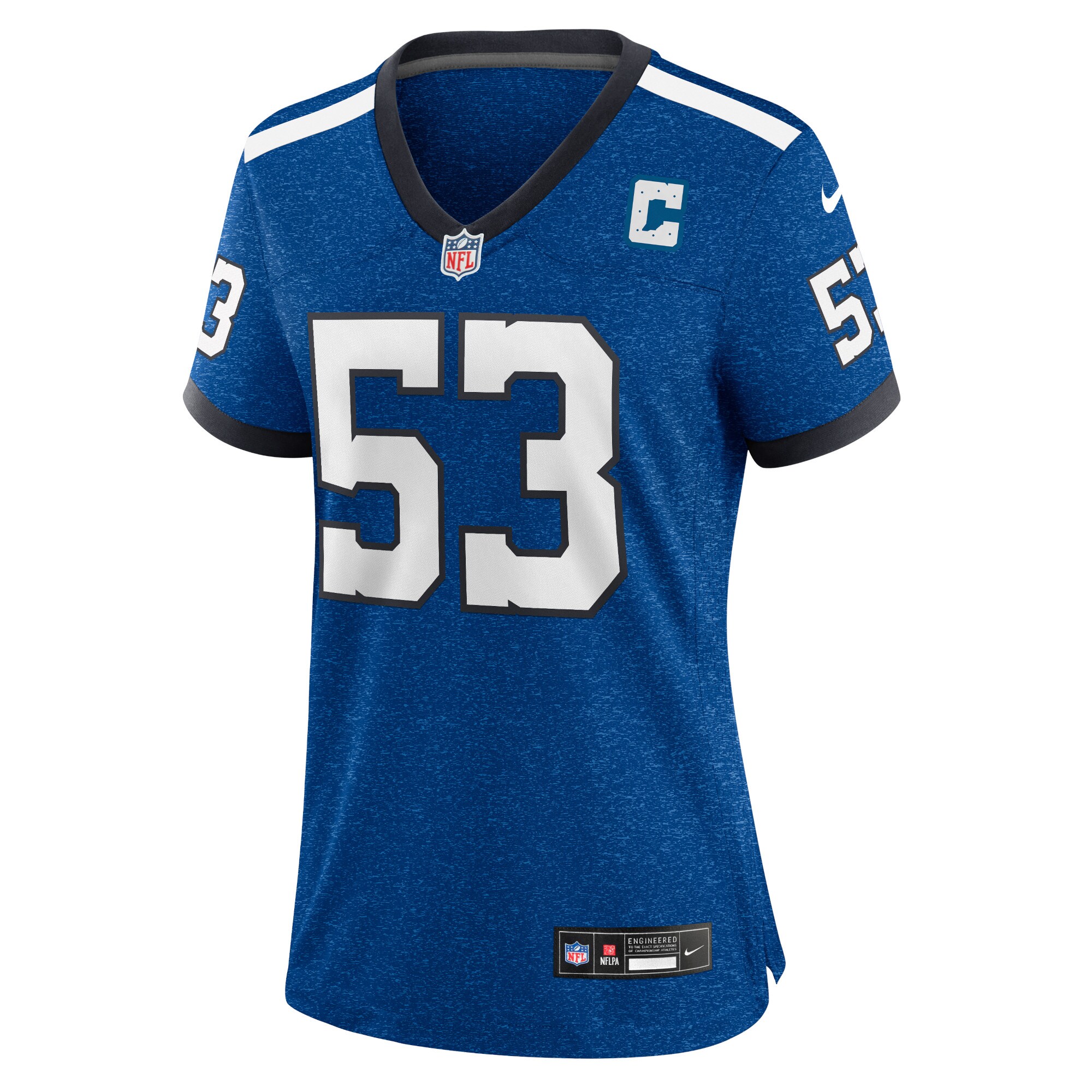 Indianapolis Colts Shaquille Leonard Blue Player NFL Jersey Women's