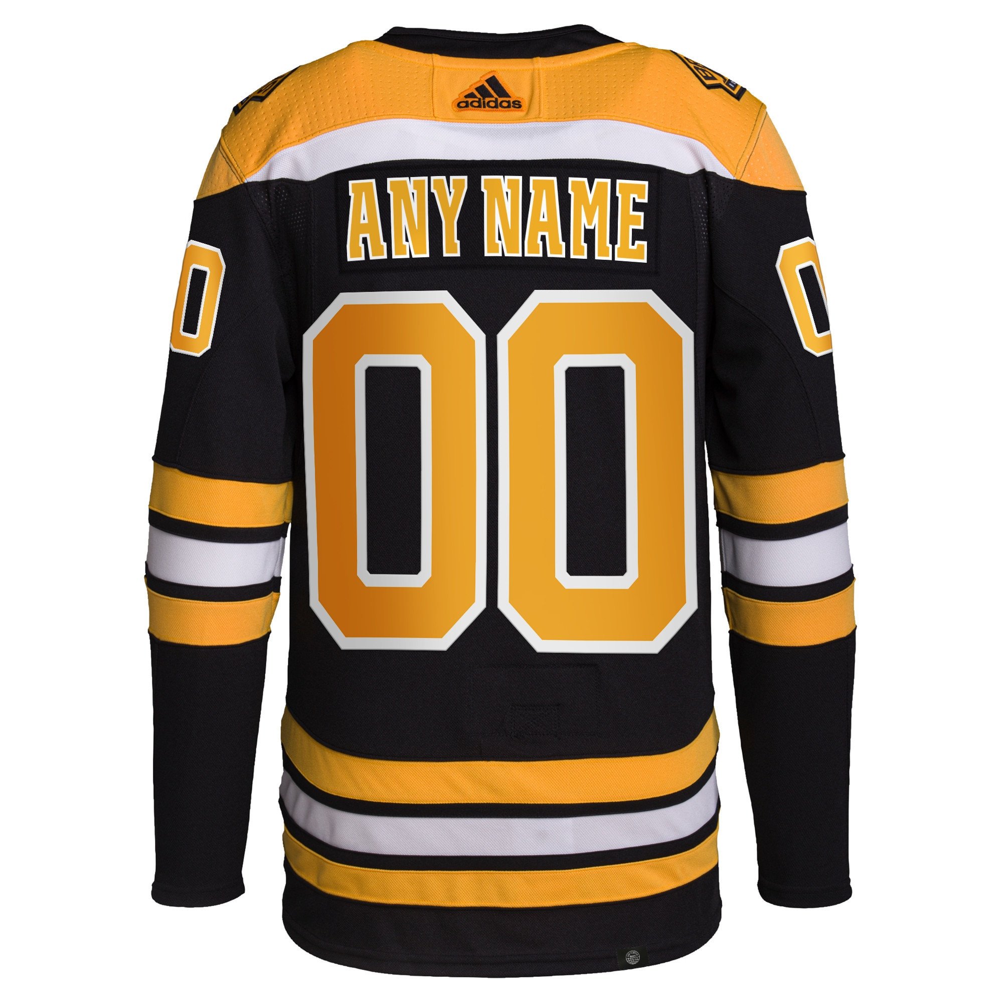 Boston Bruins Home Primegreen Custom Black NHL Jersey Men's