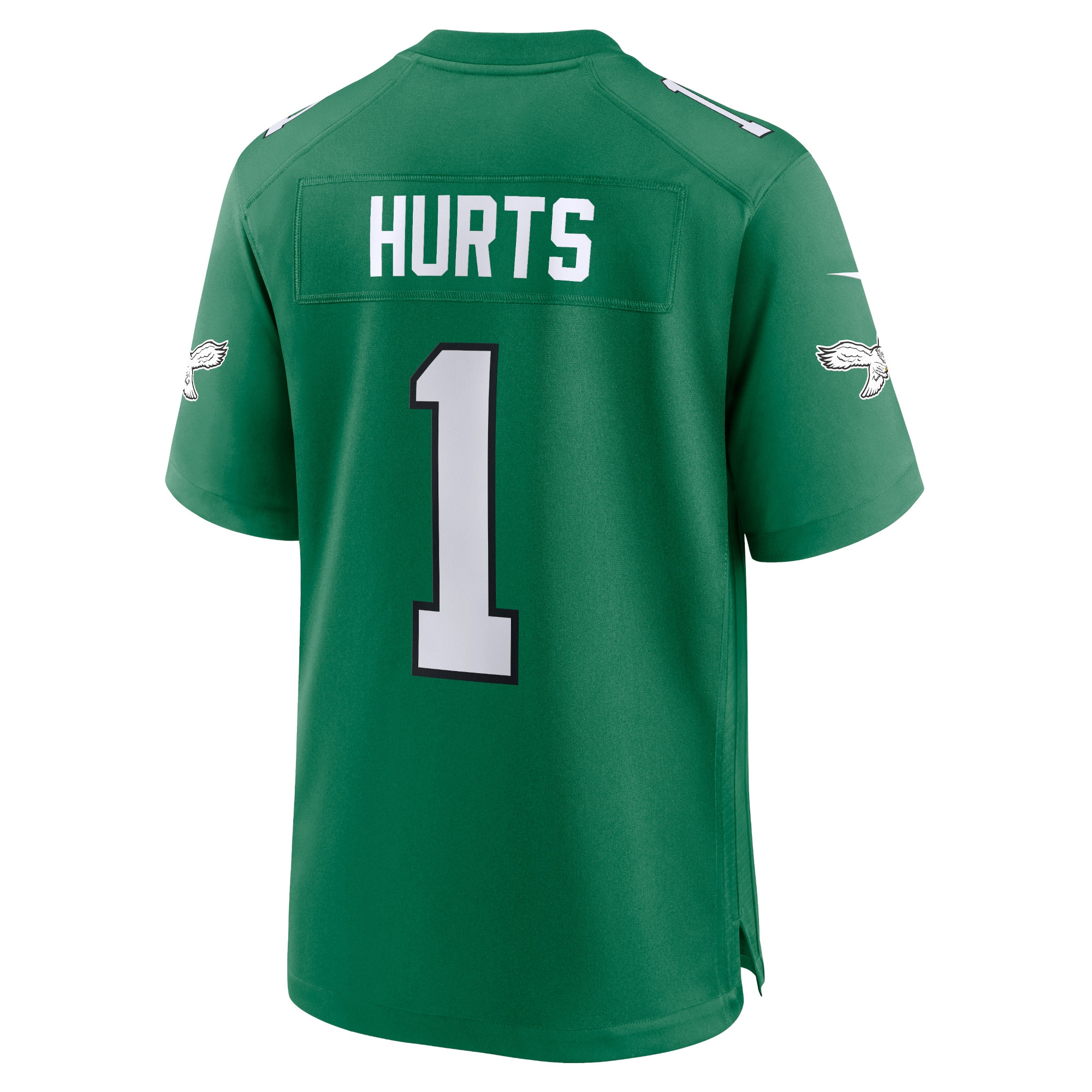 Philadelphia Eagles Jalen Hurts Kelly Green Alternate Game Player NFL Jersey Men's