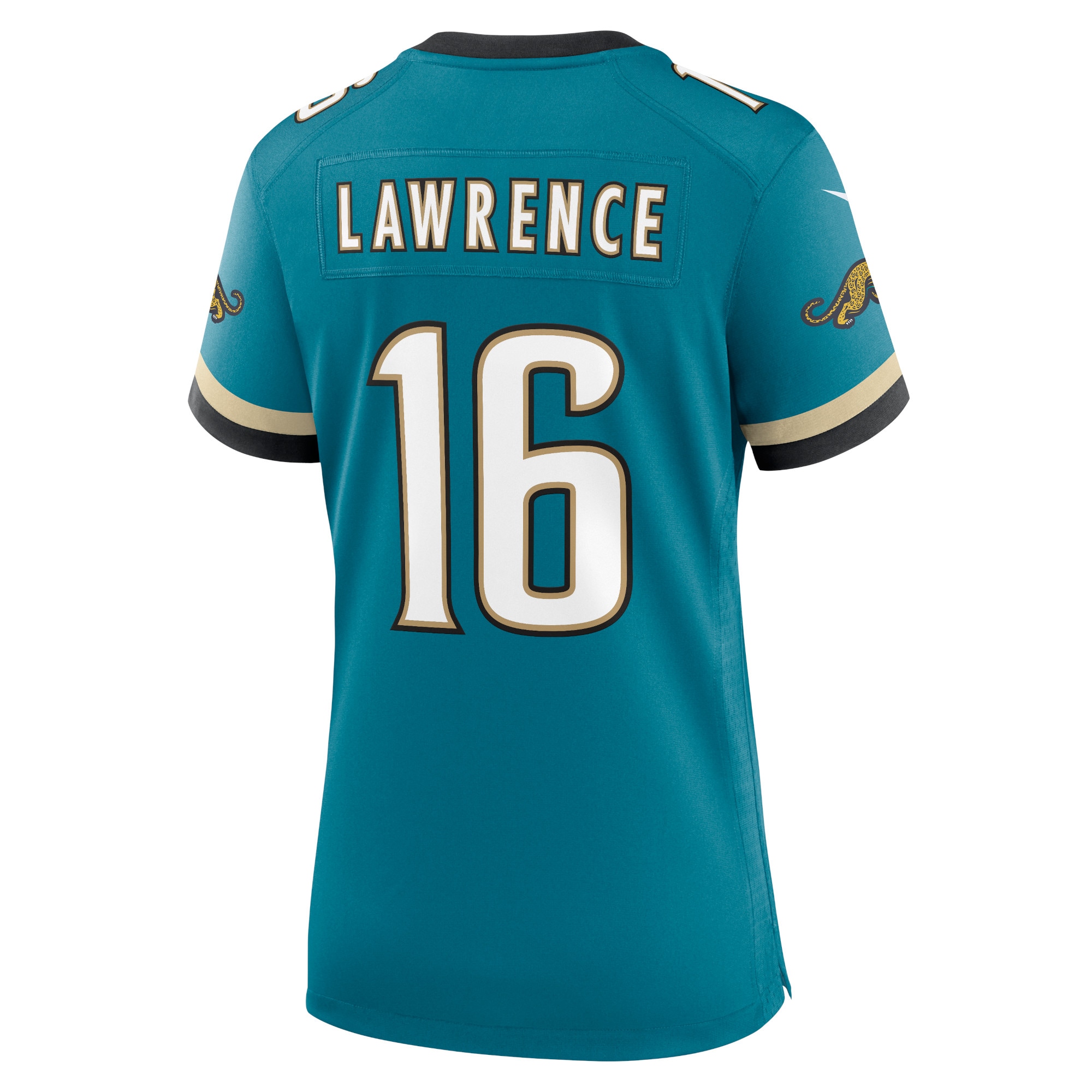 Jacksonville Jaguars Trevor Lawrence Teal Prowler Throwback Game NFL Jersey Women's
