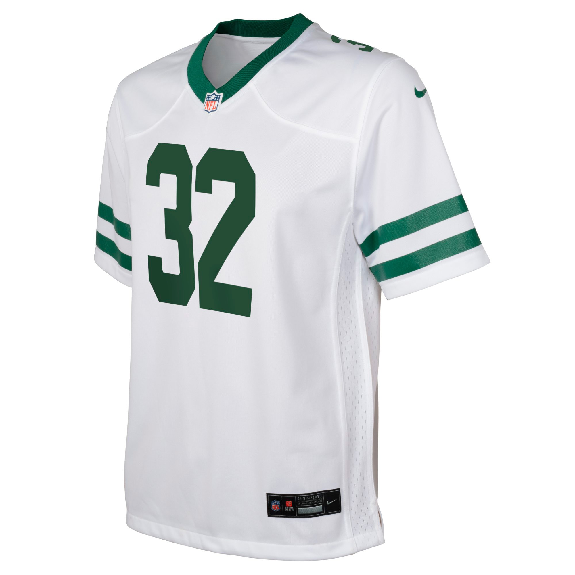 New York Jets Michael Carter Legacy White Game NFL Jersey Youth