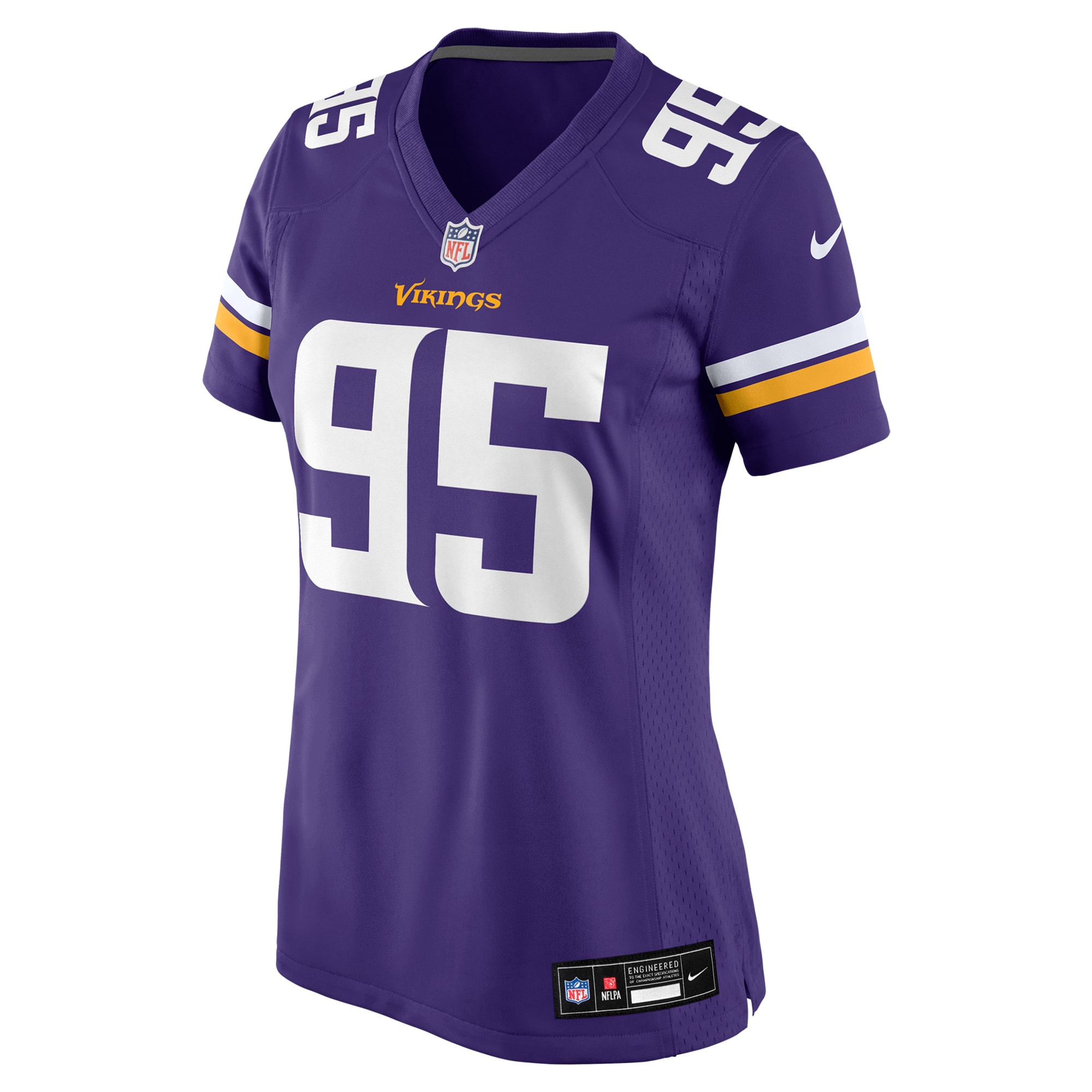 Minnesota Vikings Travis Bell Purple Game NFL Jersey Women's