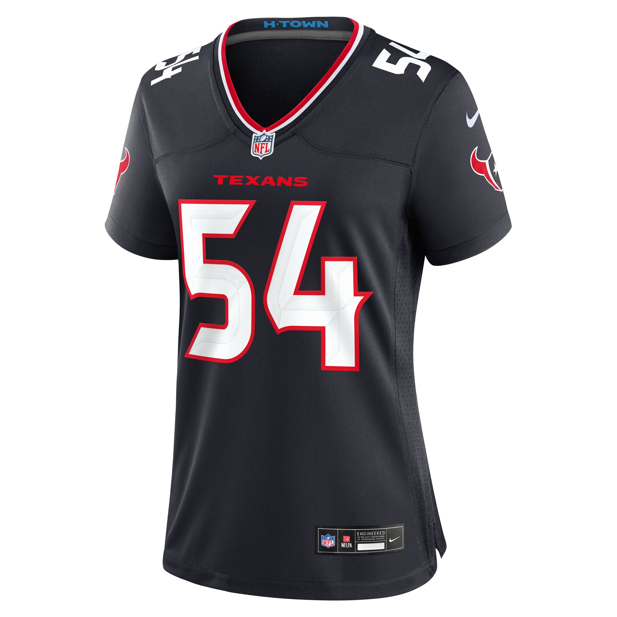 Houston Texans Jarrett Patterson Navy Team Game NFL Jersey Women's
