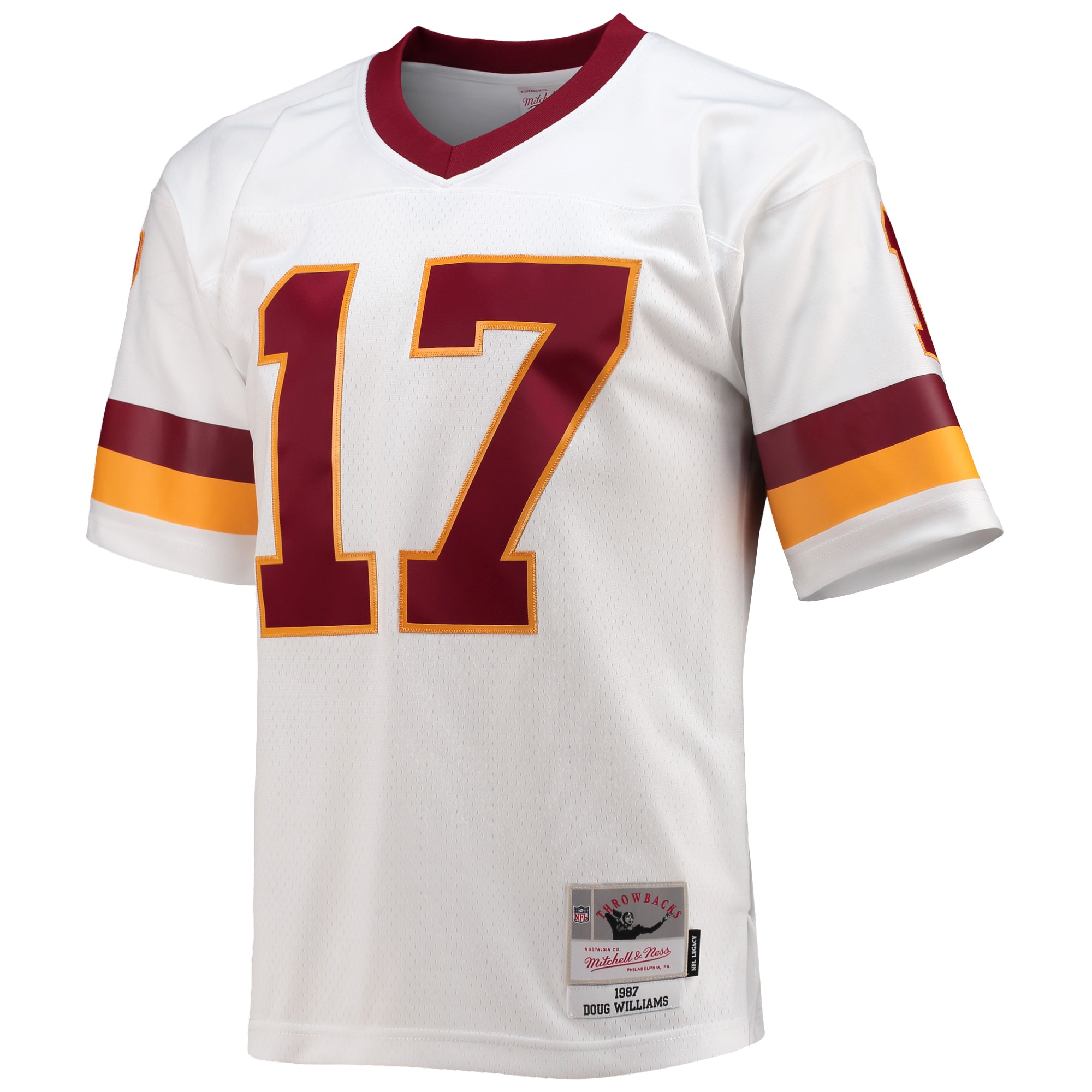 Washington Commanders Team Doug Williams Mitchell Ness White Legacy NFL Jersey Men's