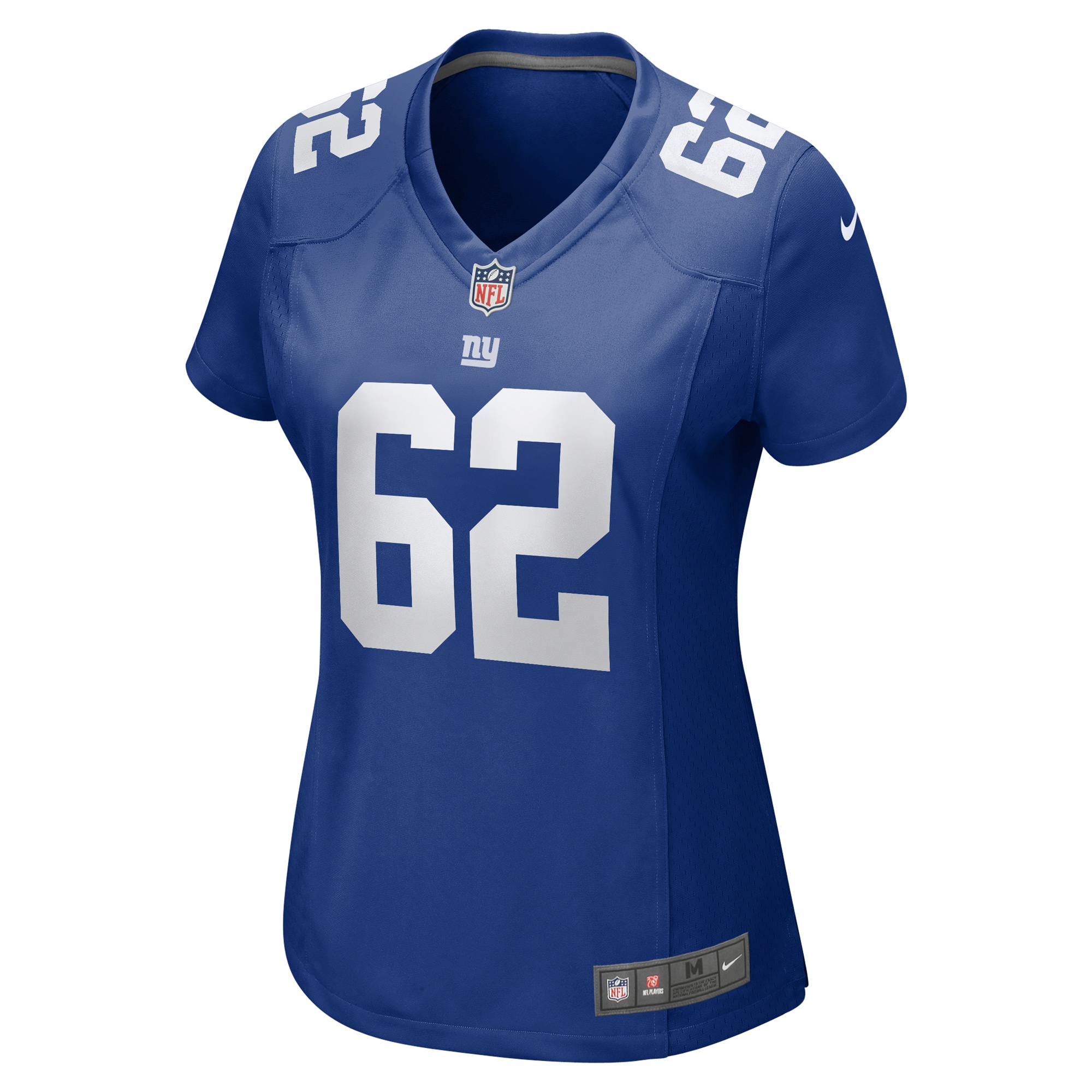New York Giants Jalen Mayfield Royal Game NFL Jersey Women's
