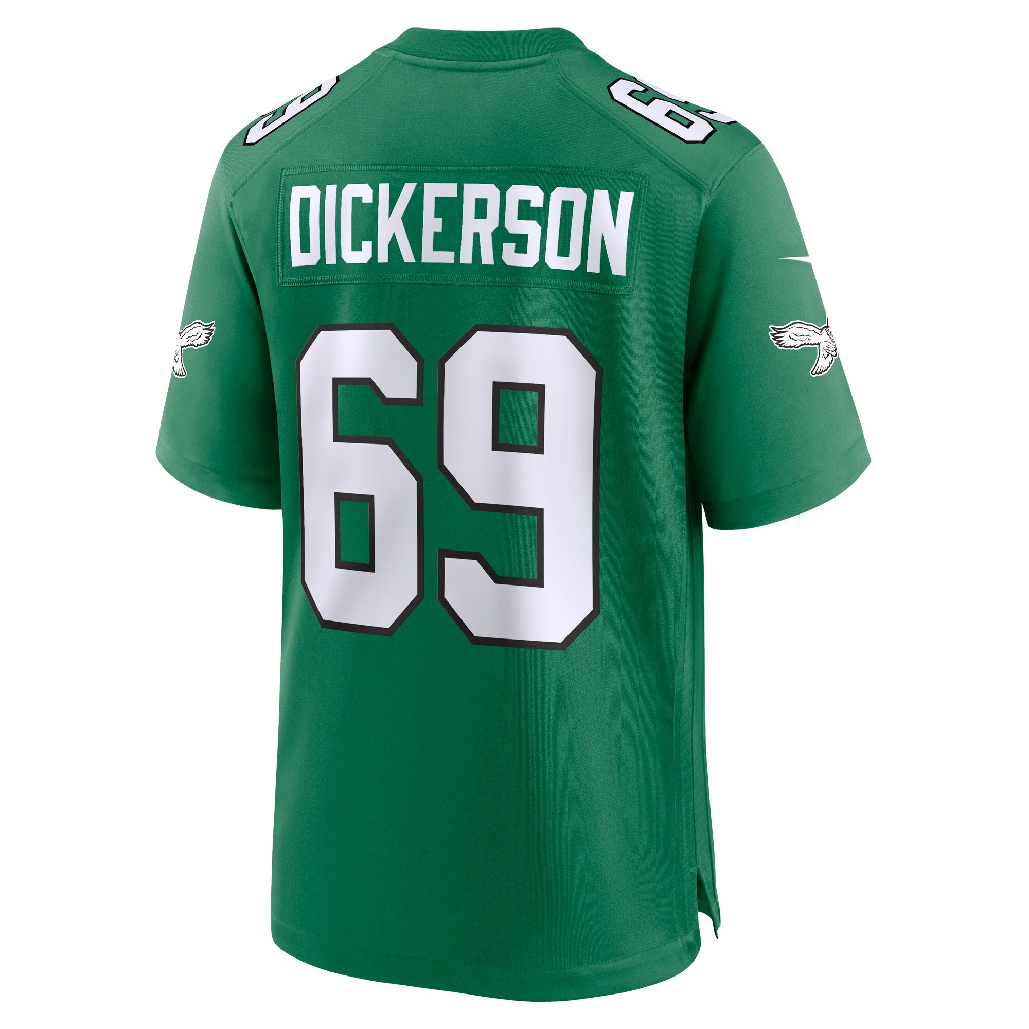 Philadelphia Eagles Landon Dickerson Kelly Green Alternate Game NFL Jersey Men's