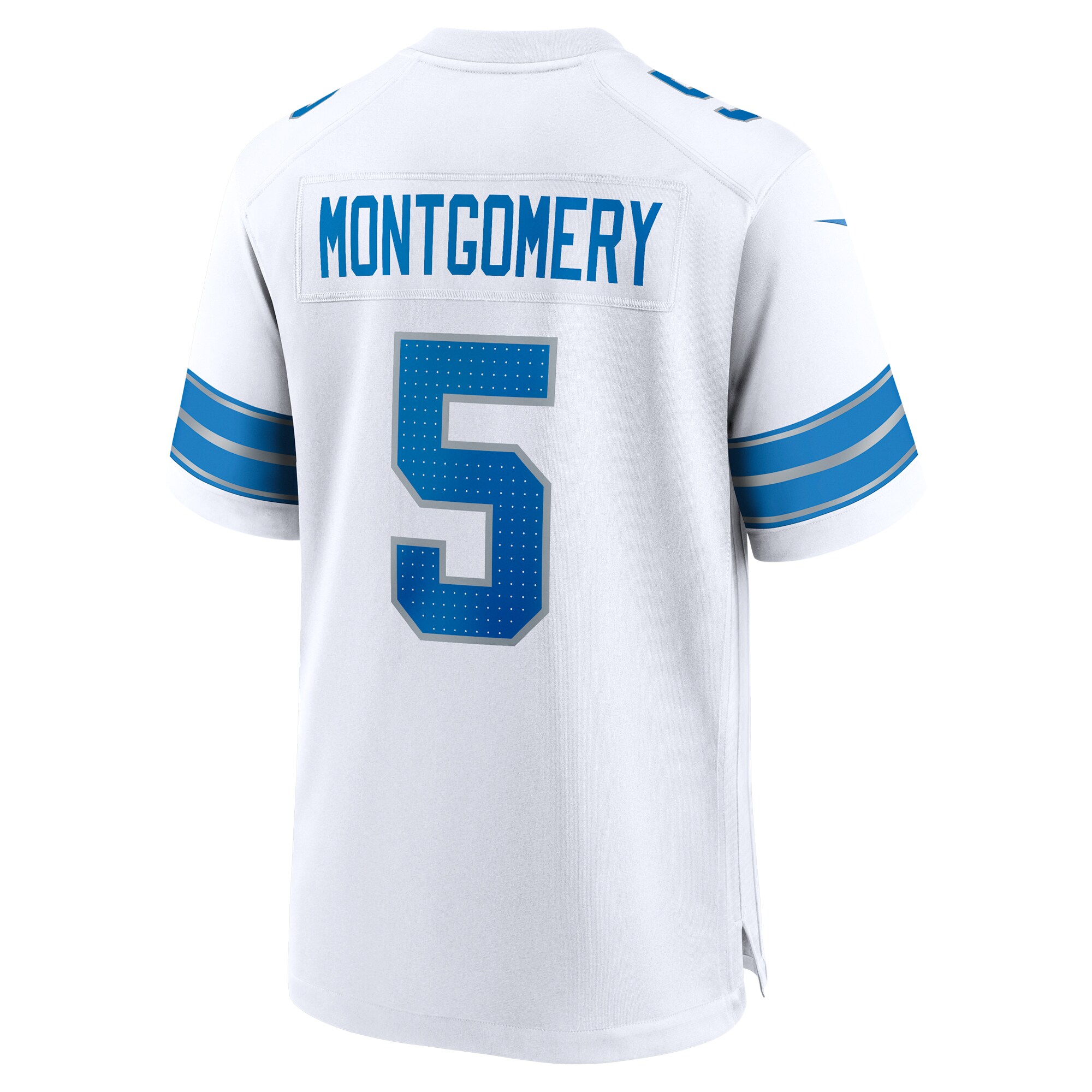 Detroit Lions David Montgomery White Game NFL Jersey Men's