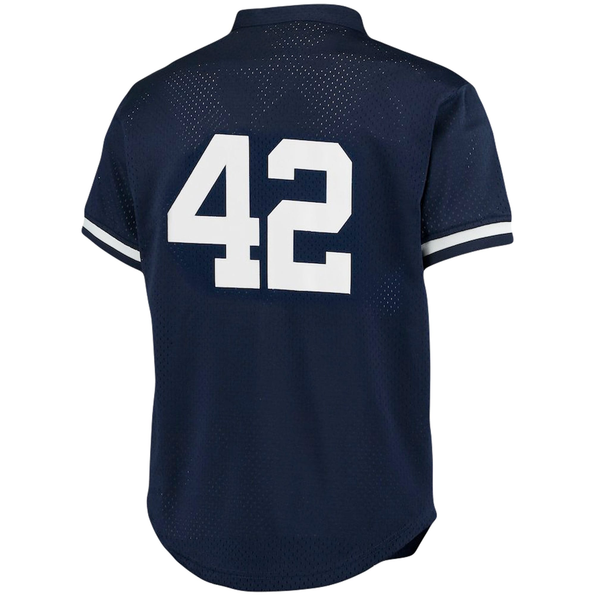 New York Yankees Mariano Rivera Mitchell Ness Navy Cooperstown Collection Big Tall Mesh Batting Practice MLB Jersey Men's