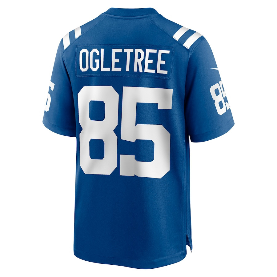 Andrew Ogletree 85 Indianapolis Colts Game Player Royal NFL Jersey Men's