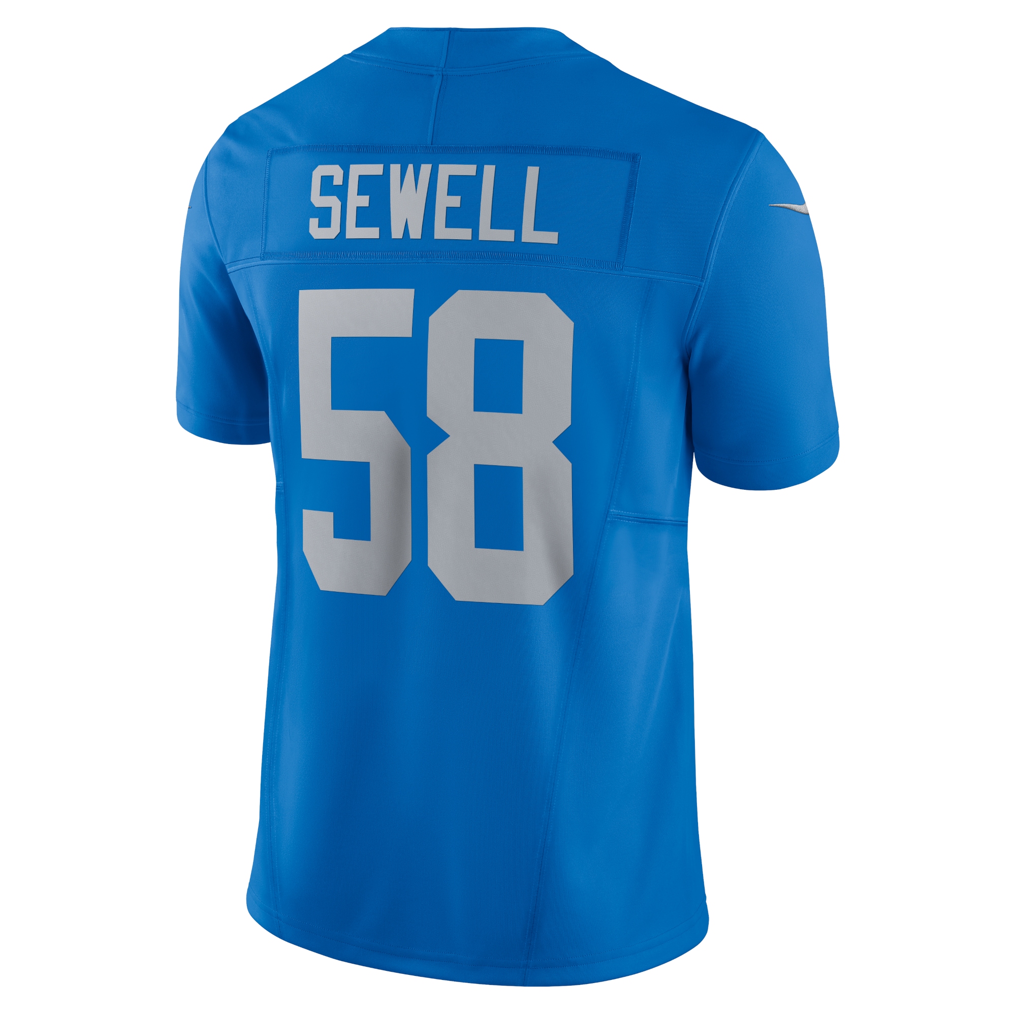 Detroit Lions Penei Sewell Blue Vapor F.U.S.E. Alternate Limited NFL Jersey Men's