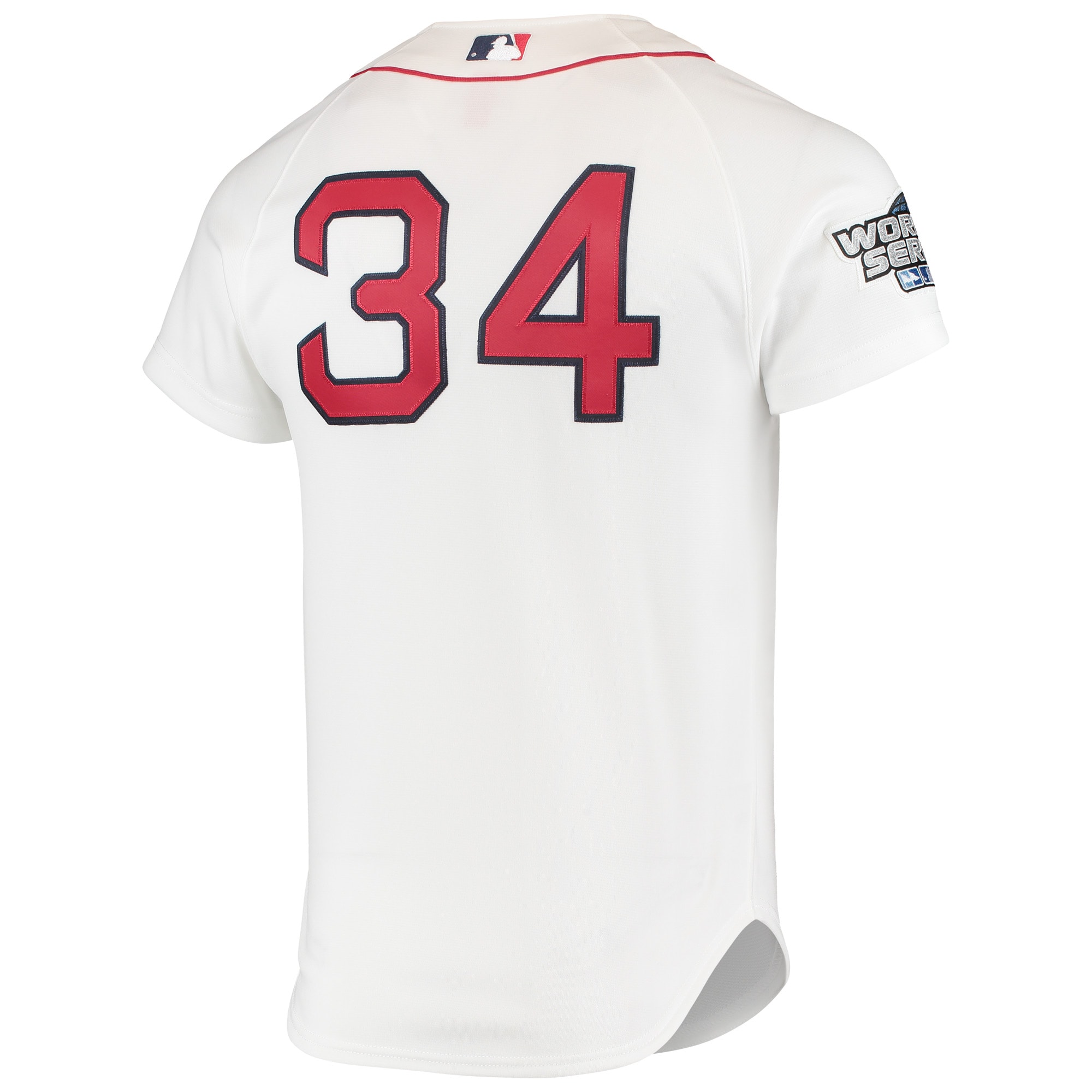 Boston Red Sox David Ortiz Mitchell Ness White 2004 Cooperstown Collection Home MLB Jersey Men's