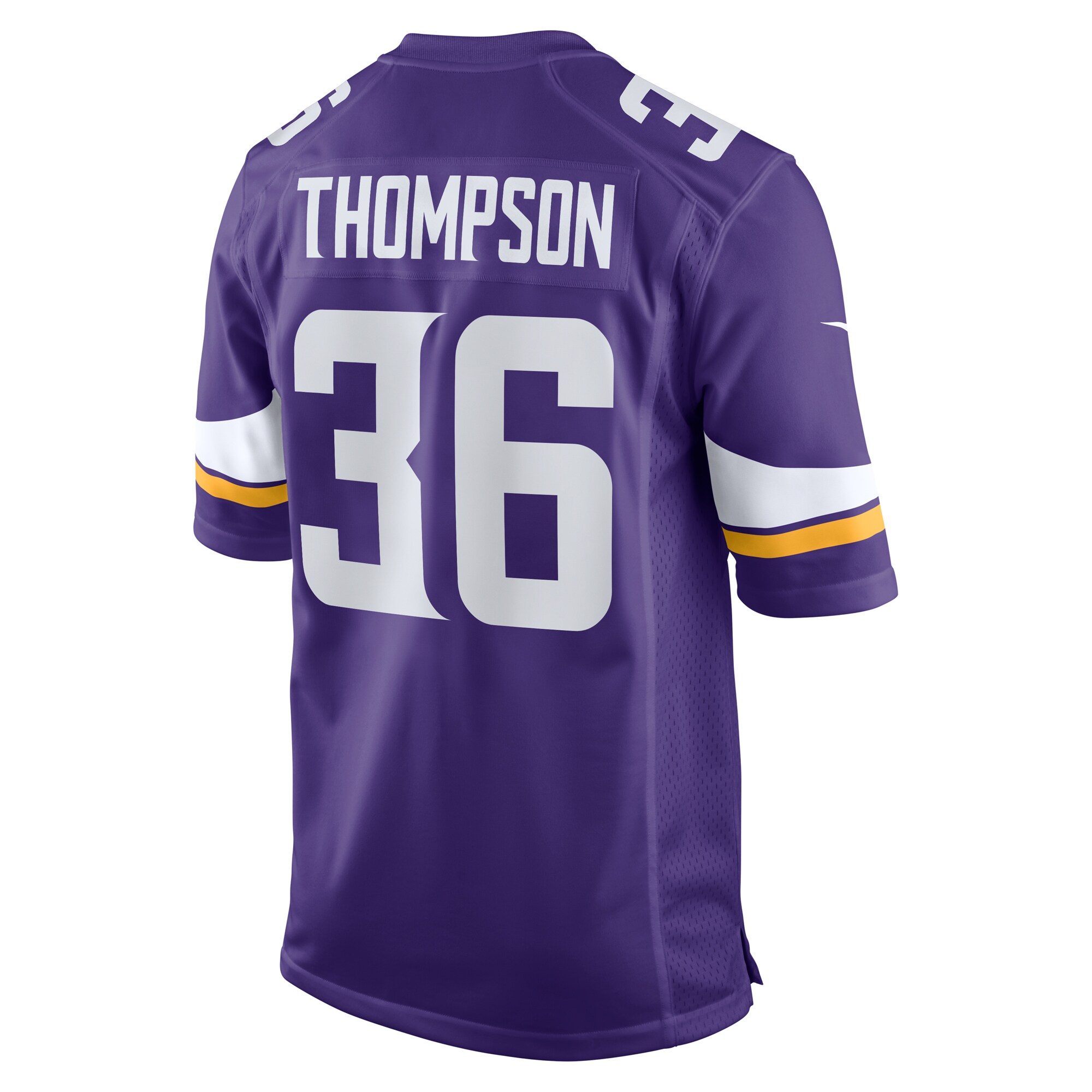 Minnesota Vikings NaJee Thompson Purple Game NFL Jersey Men's