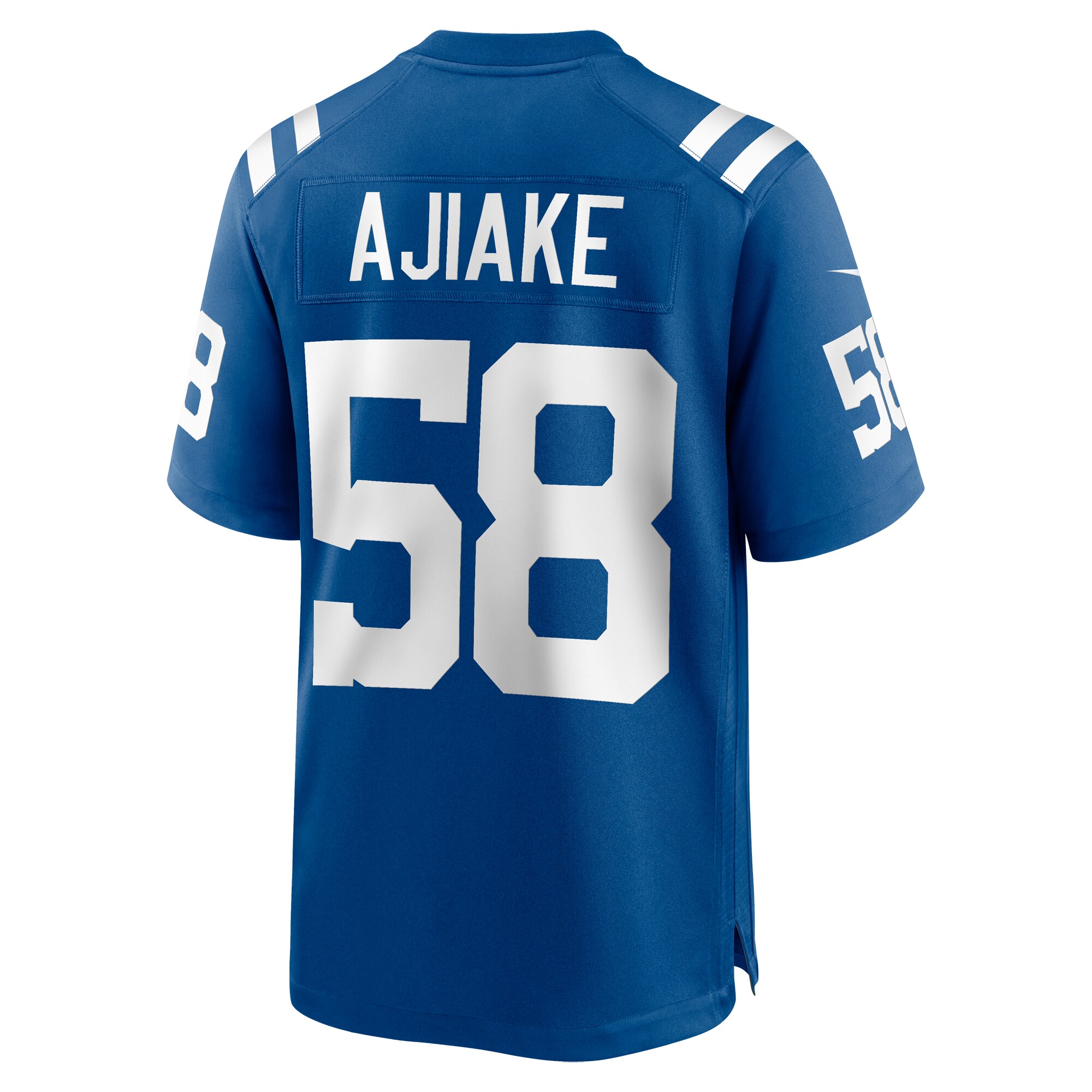 Indianapolis Colts Austin Ajiake Royal Game NFL Jersey Men's