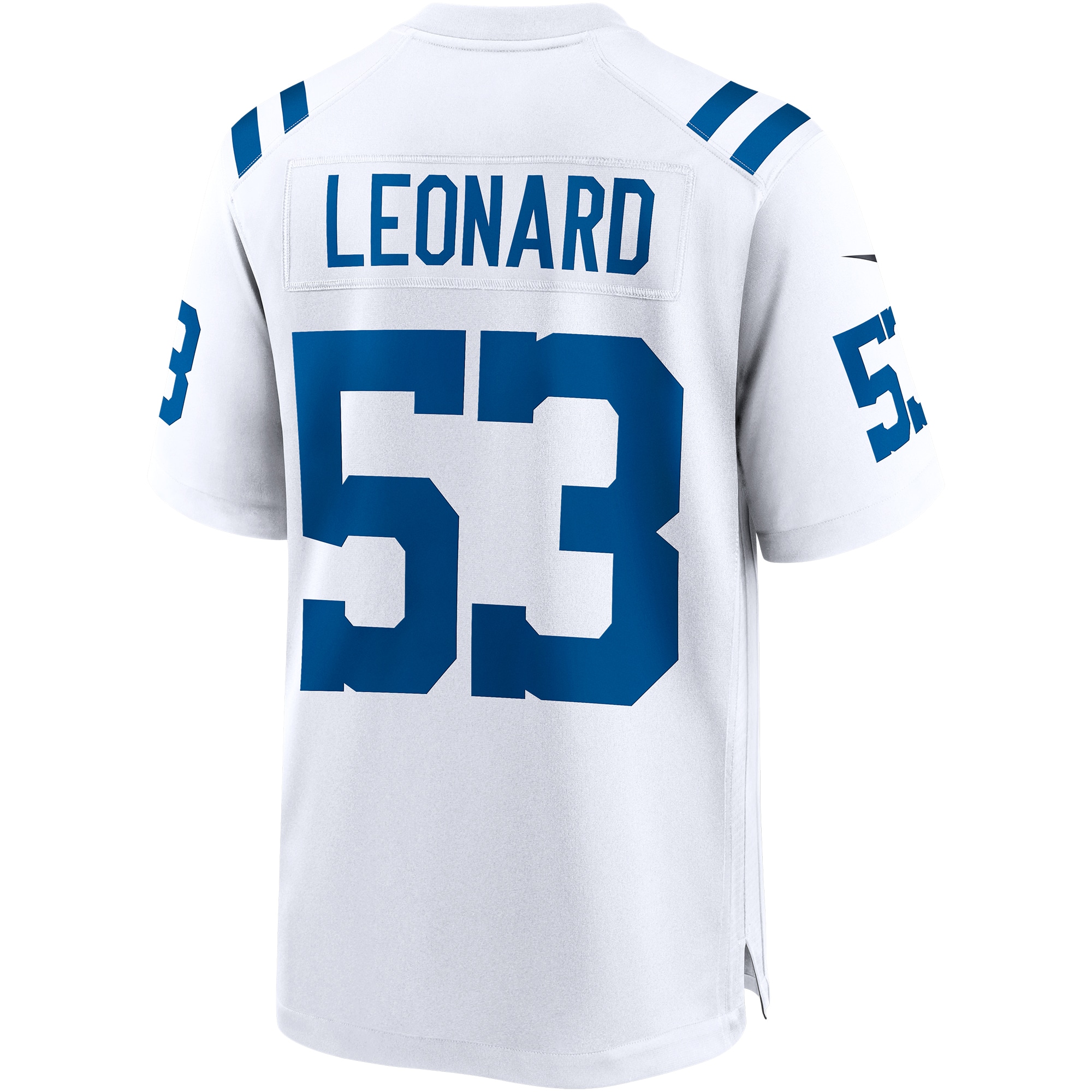 Indianapolis Colts Shaquille Leonard White Game Player NFL Jersey Men's