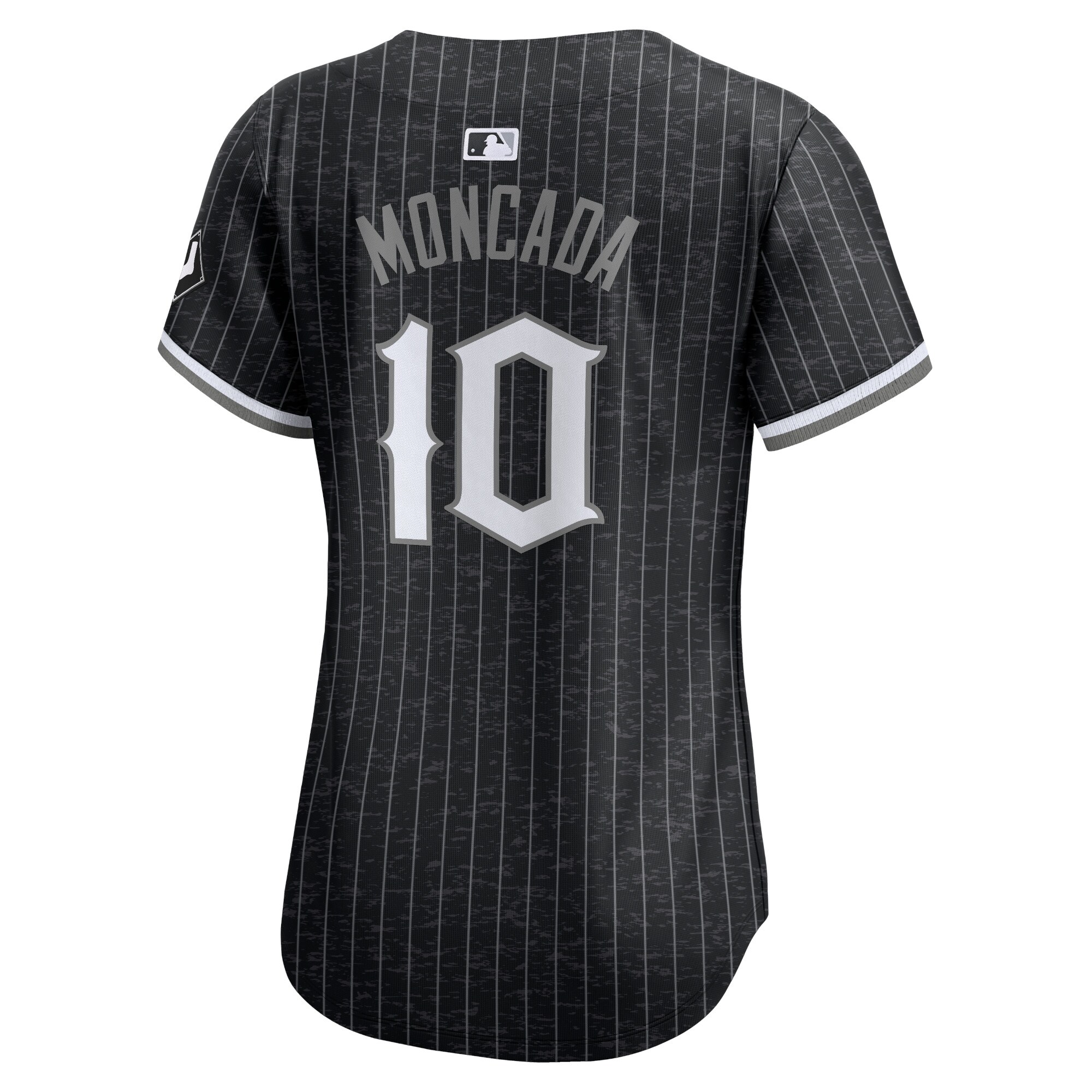 Chicago White Sox Yo?n Moncada Black City Connect Limited Player MLB Jersey Women's