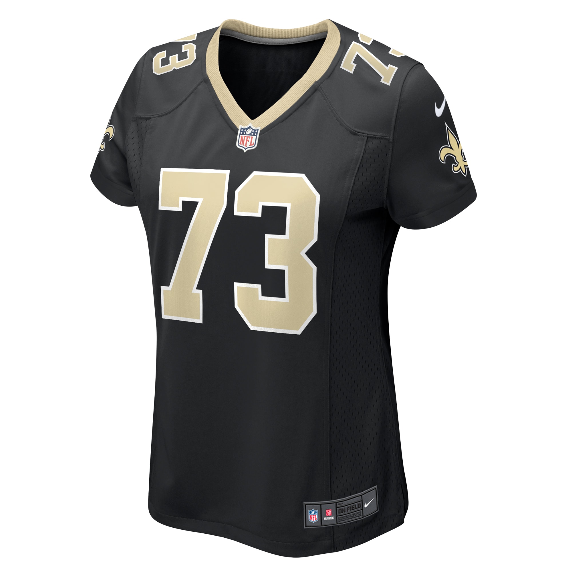 New Orleans Saints Max Garcia Black Team Game NFL Jersey Women's