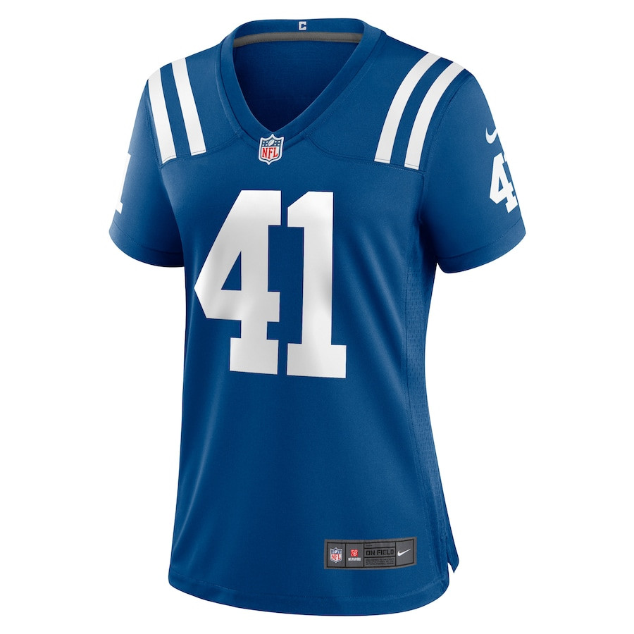 Grant Stuard 41 Indianapolis Colts Game Royal NFL Jersey Women's