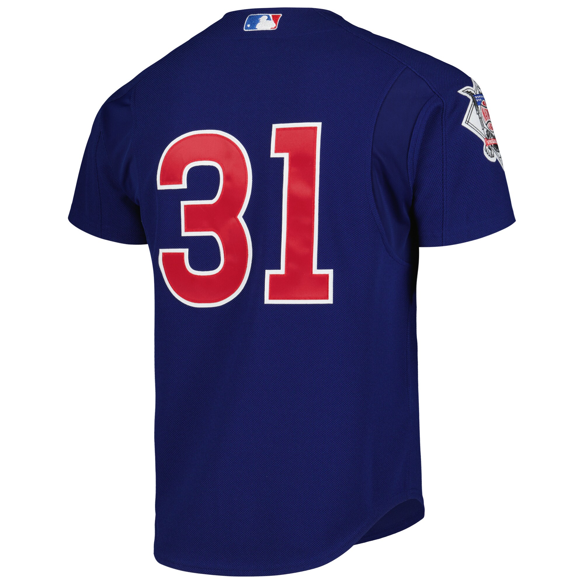 Chicago Cubs Greg Maddux Mitchell Ness Royal Cooperstown Collection 2005 Batting Practice MLB Jersey Men's