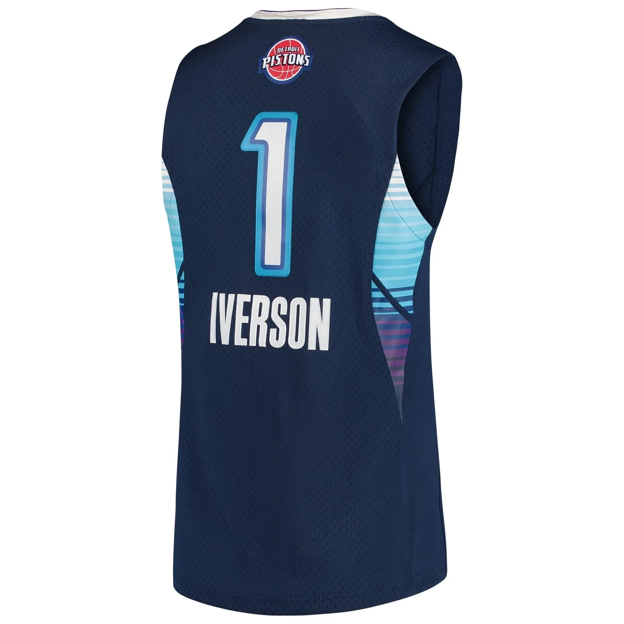 Allen Iverson Eastern Conference Mitchell Ness Hardwood Classics 2009 All Star Game Swingman Navy NBA Jersey Men's
