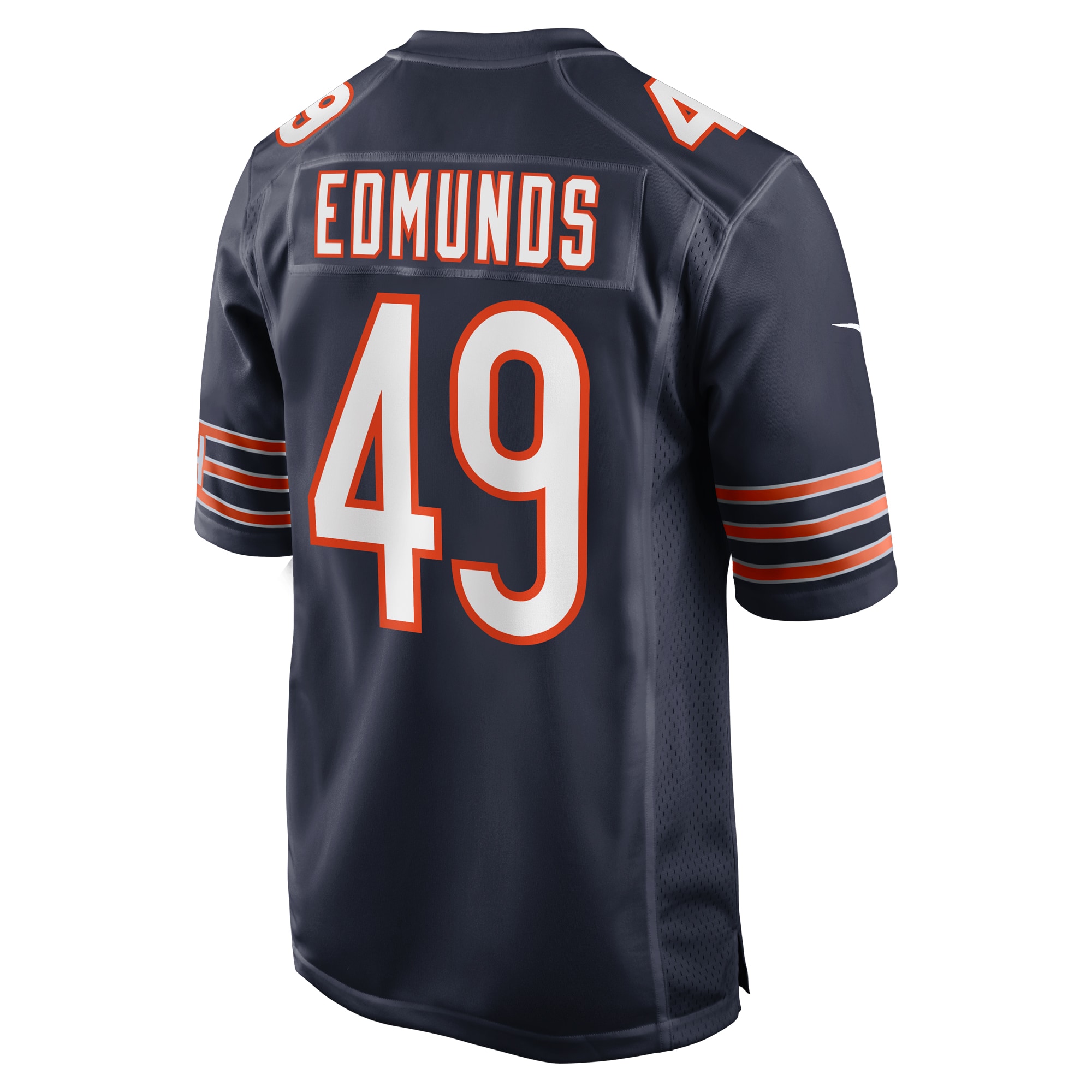 Chicago Bears Tremaine Edmunds Navy Game Player NFL Jersey Men's
