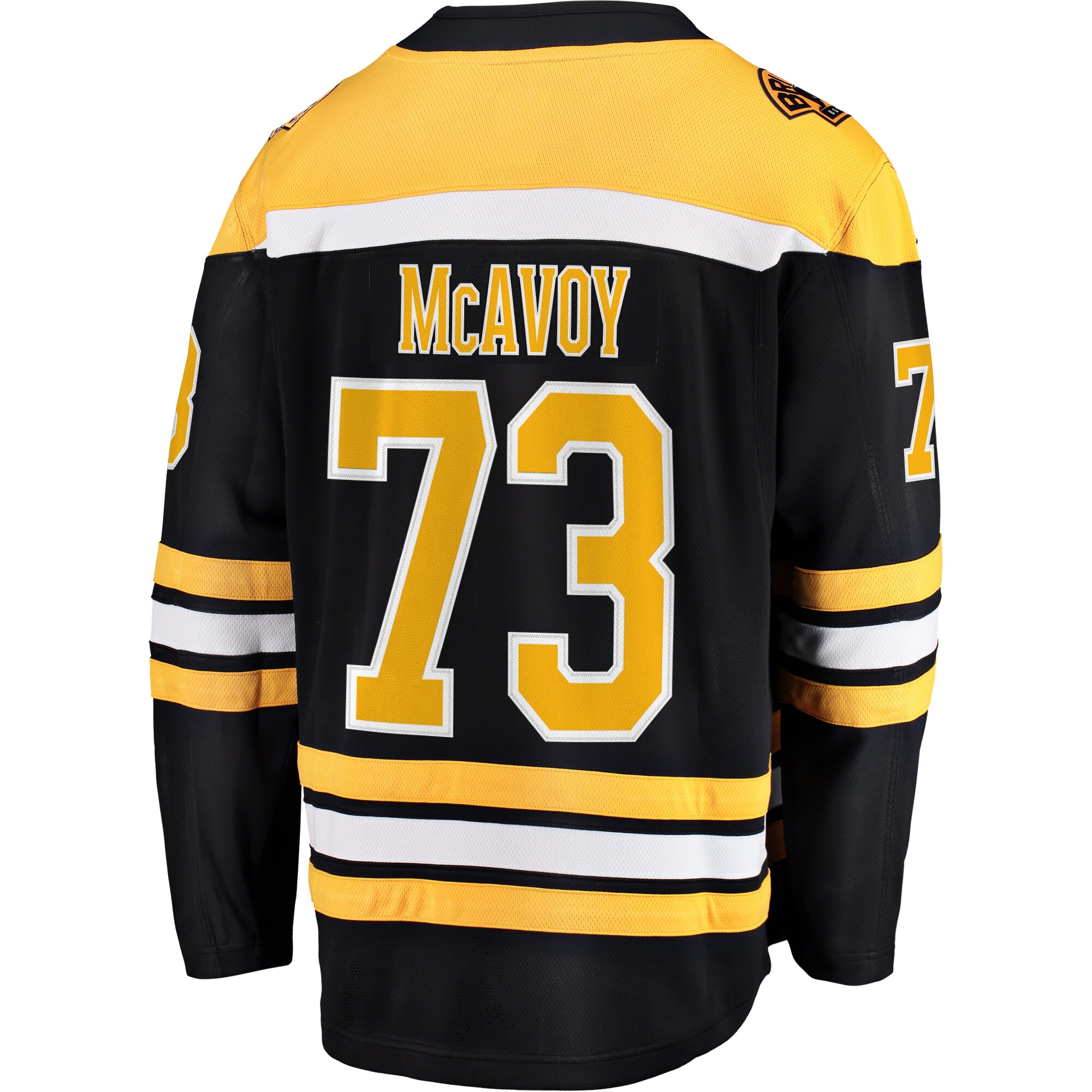 Boston Bruins Charlie McAvoy Black Home Breakaway NHL Jersey Men's