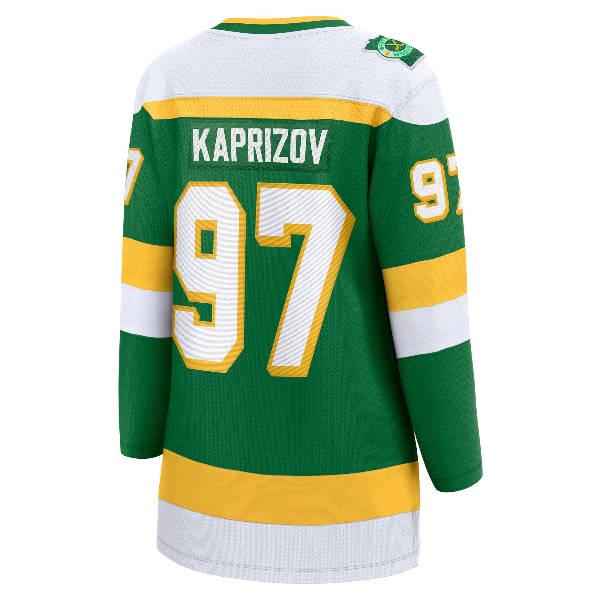 Minnesota Wild Kirill Kaprizov Green Alternate Premier Breakaway Player NHL Jersey Women's