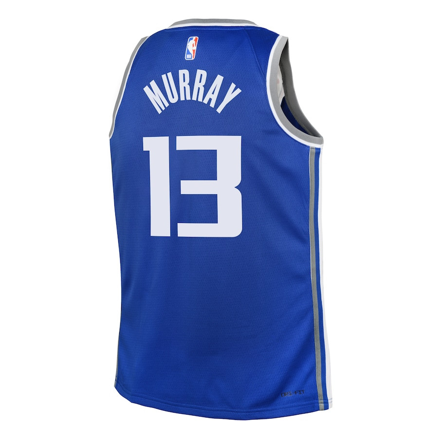 Keegan Murray 13 Sacramento Kings 2023/24 City Edition Swingma Blue NBA Jersey Youth